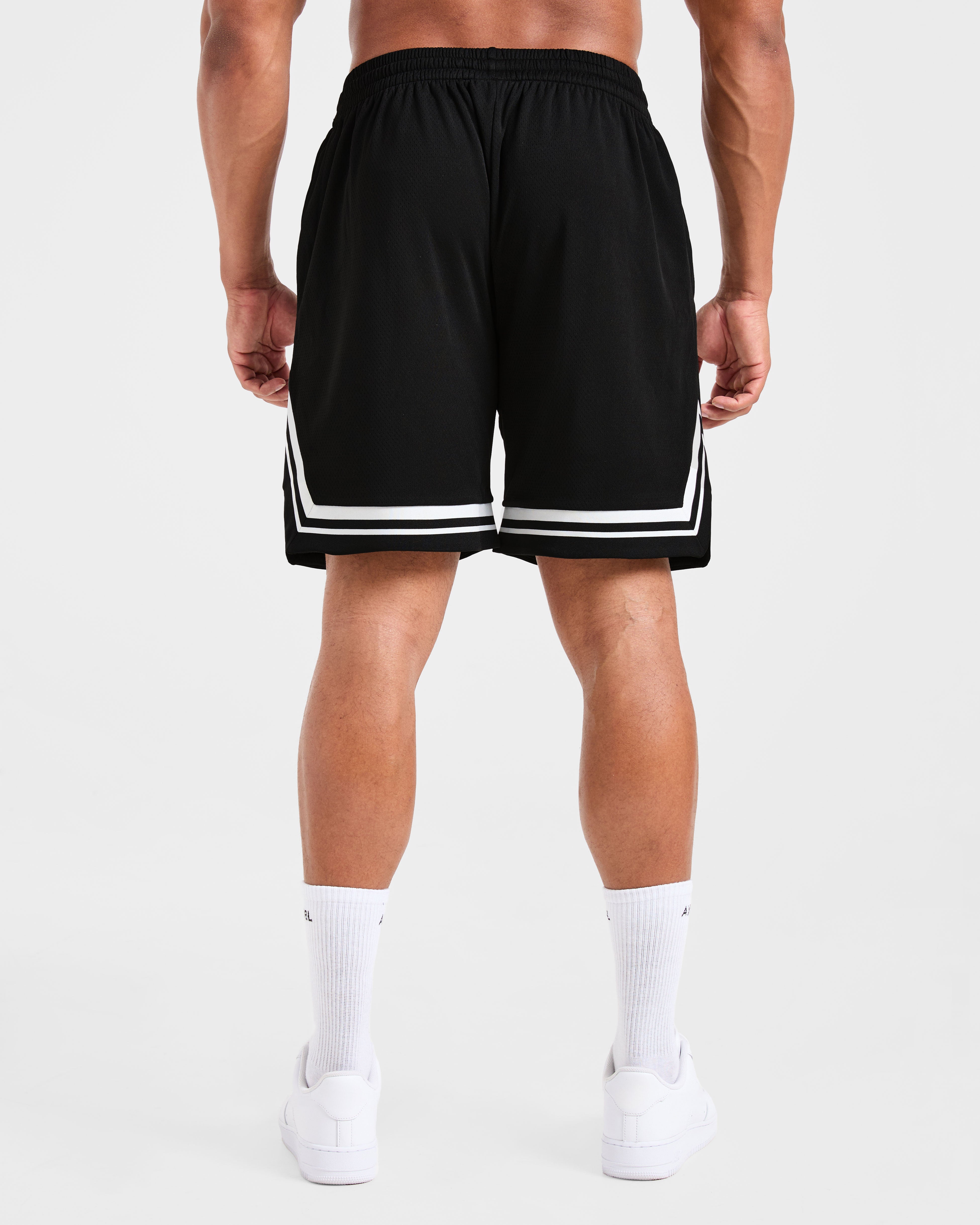 Rebound Stripe Shorts - Schwarz