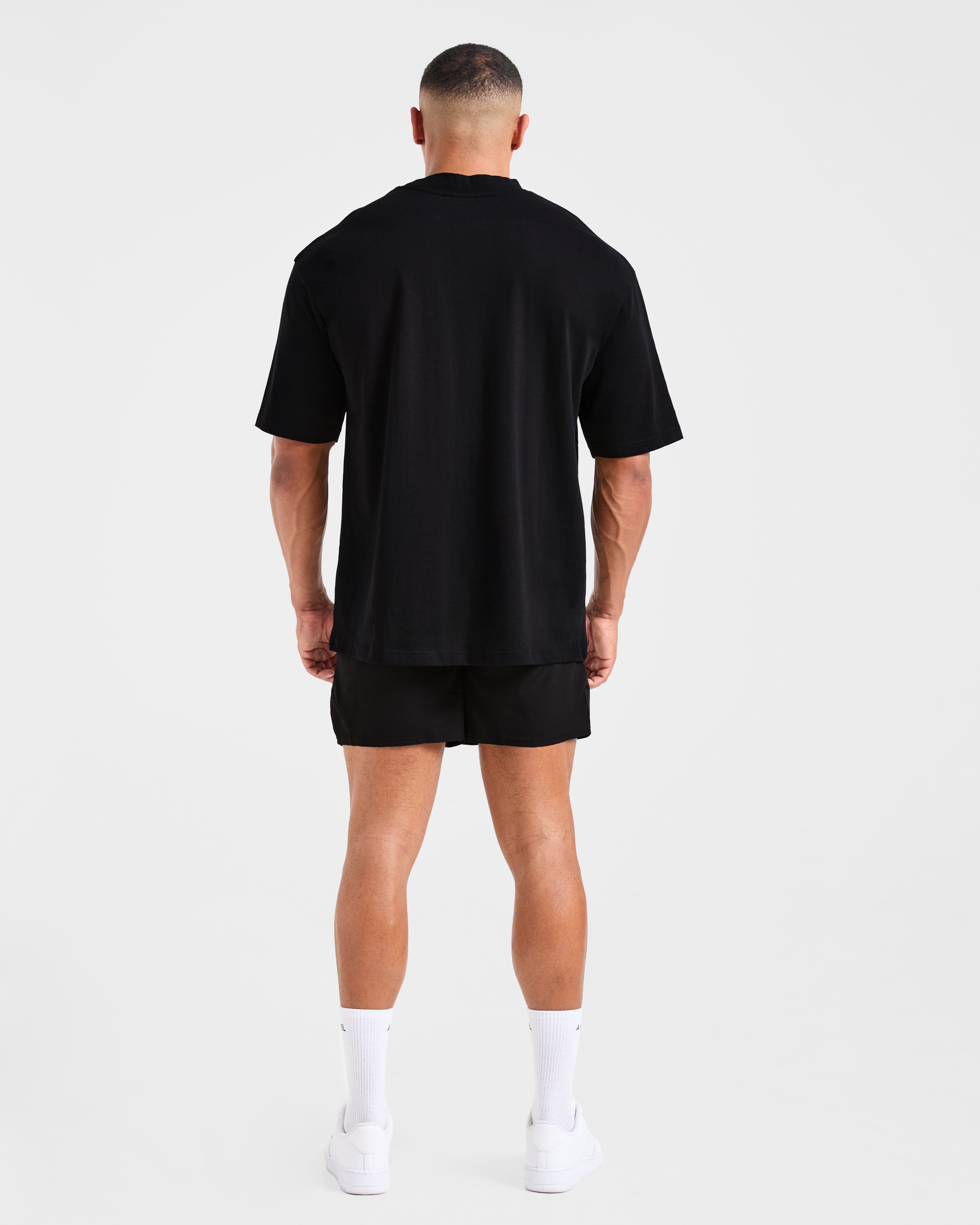 Craft Oversized T Shirt - Schwarz