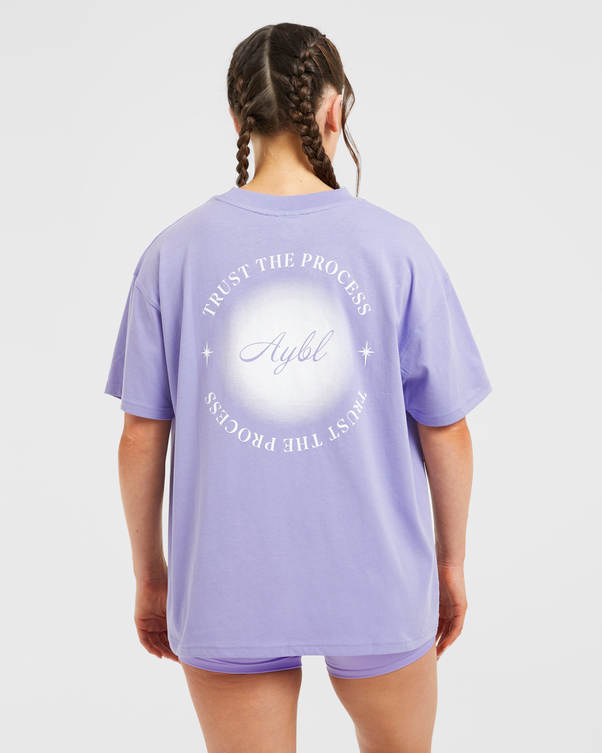 Manifest Oversized T Shirt - Violet