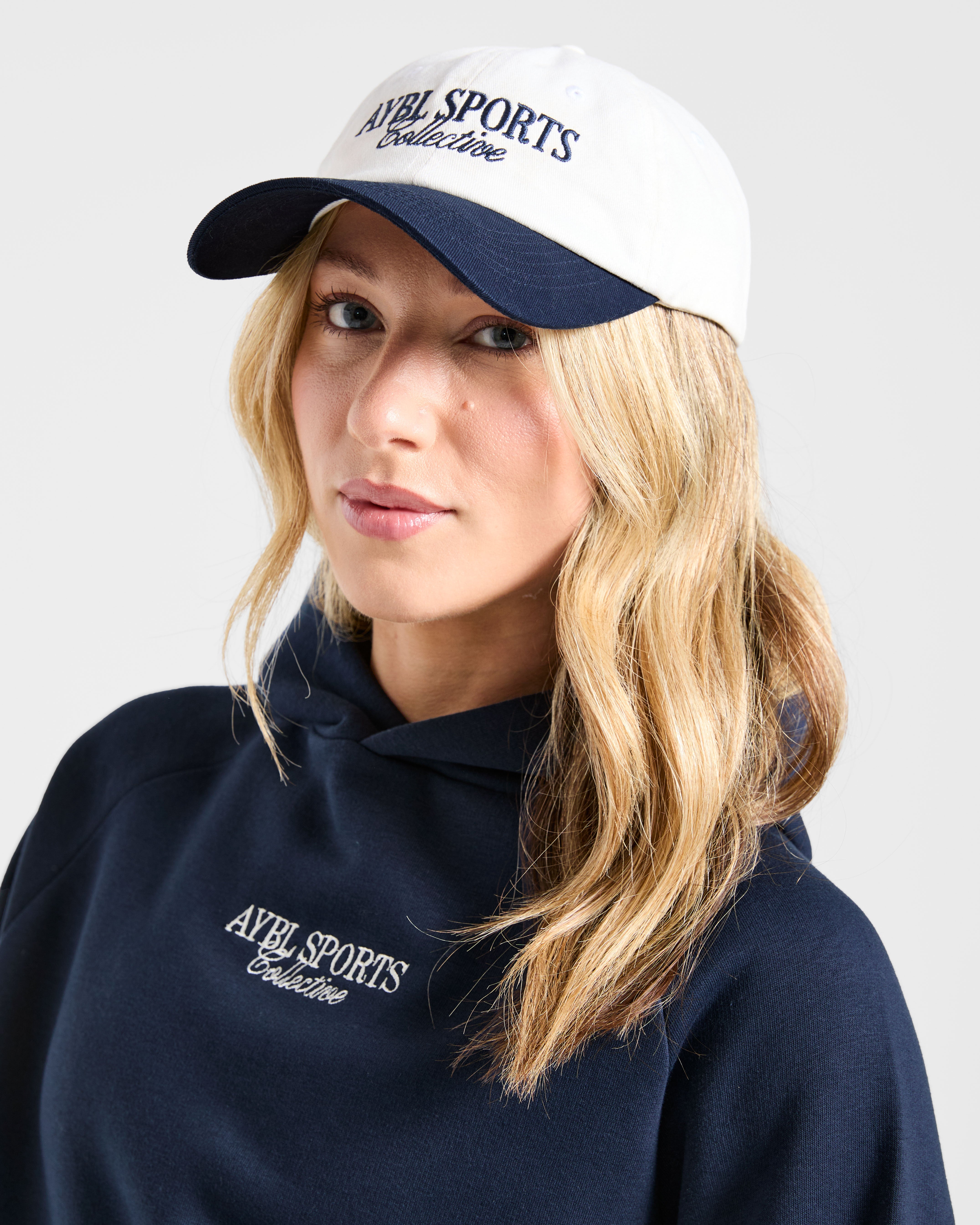 Sports Collective Cap - Off Weiß/Navy