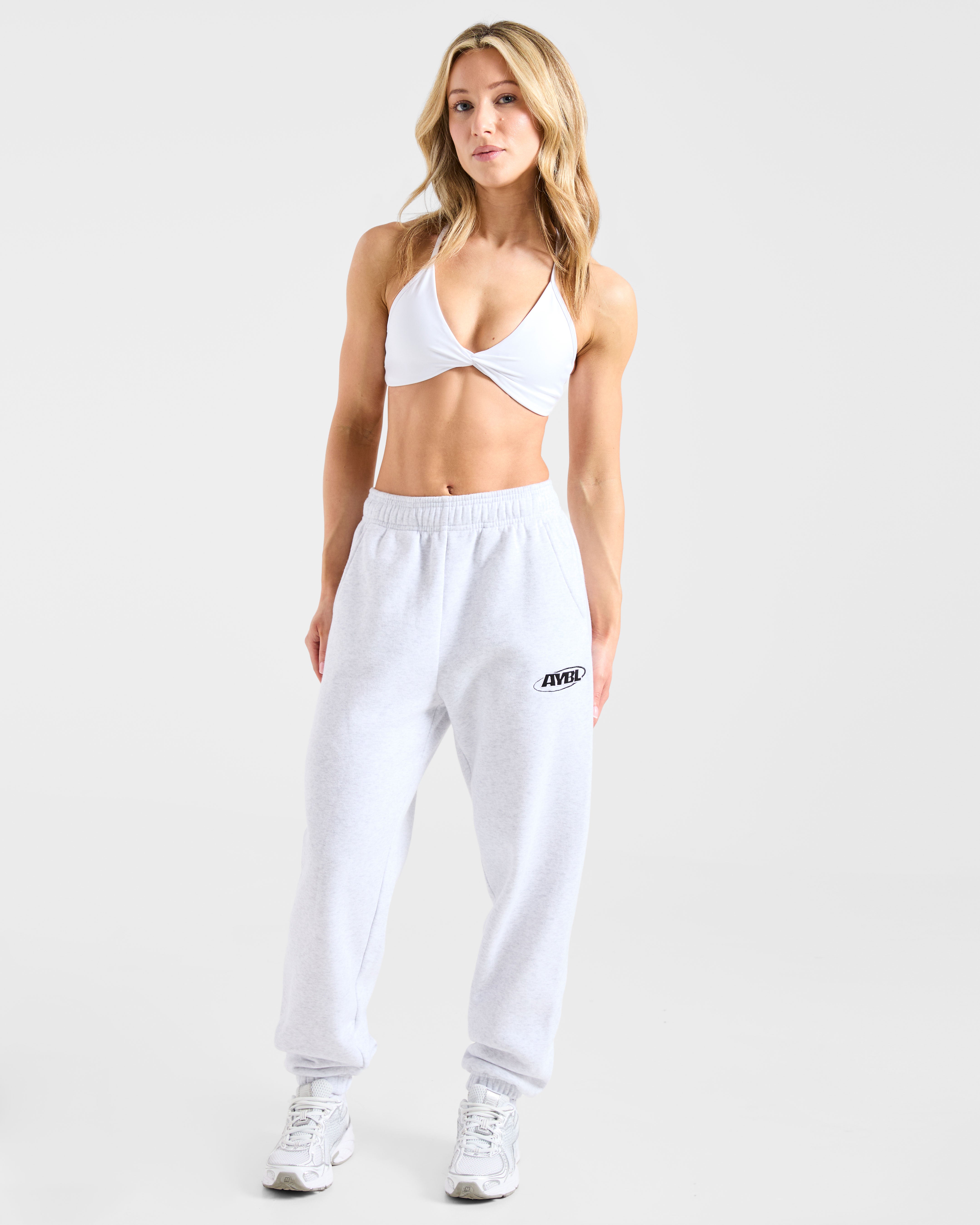 Sports Essentials Oversized Joggers - Heather Grau/Schwarz