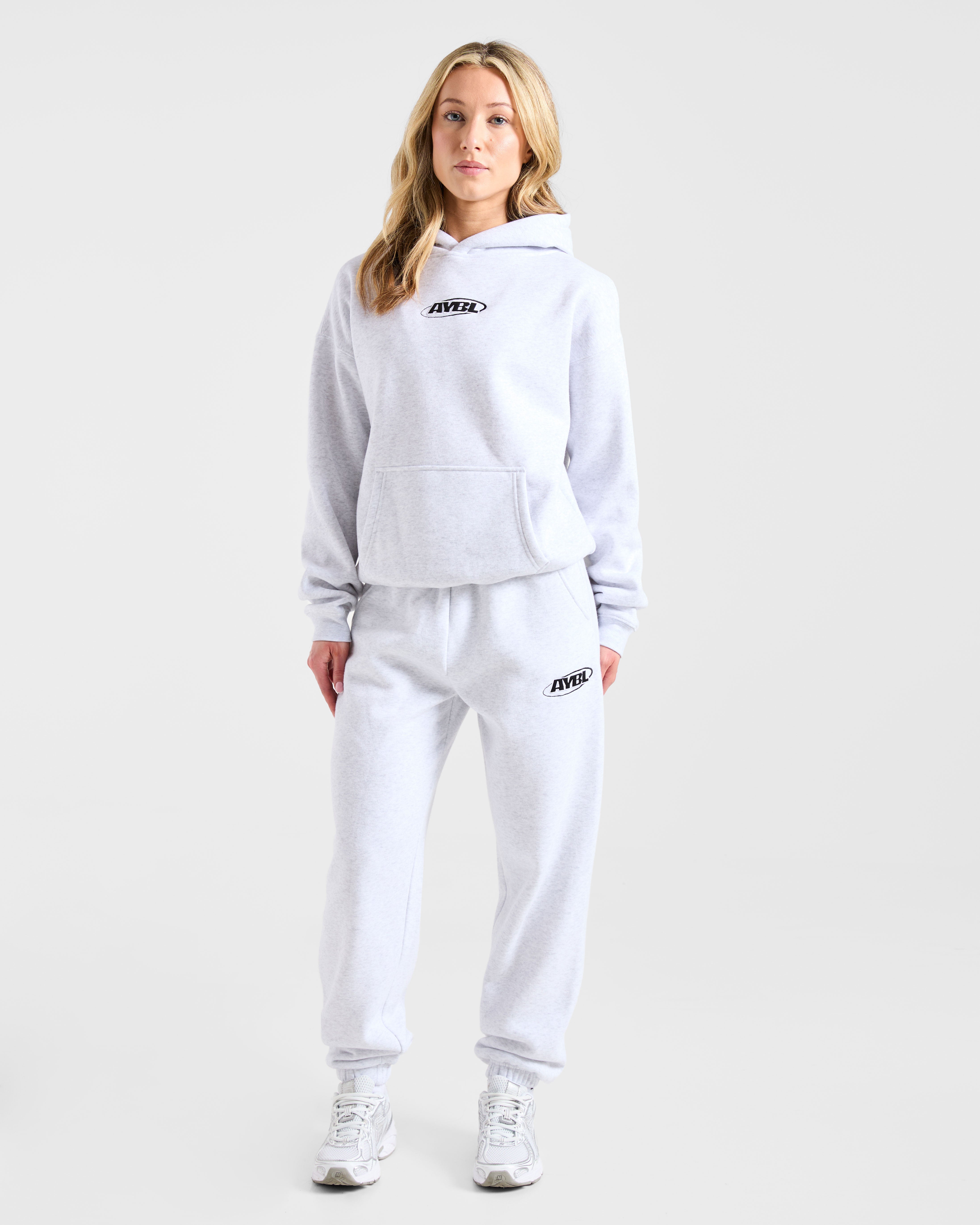 Sports Essentials Oversized Joggers - Heather Grau/Schwarz