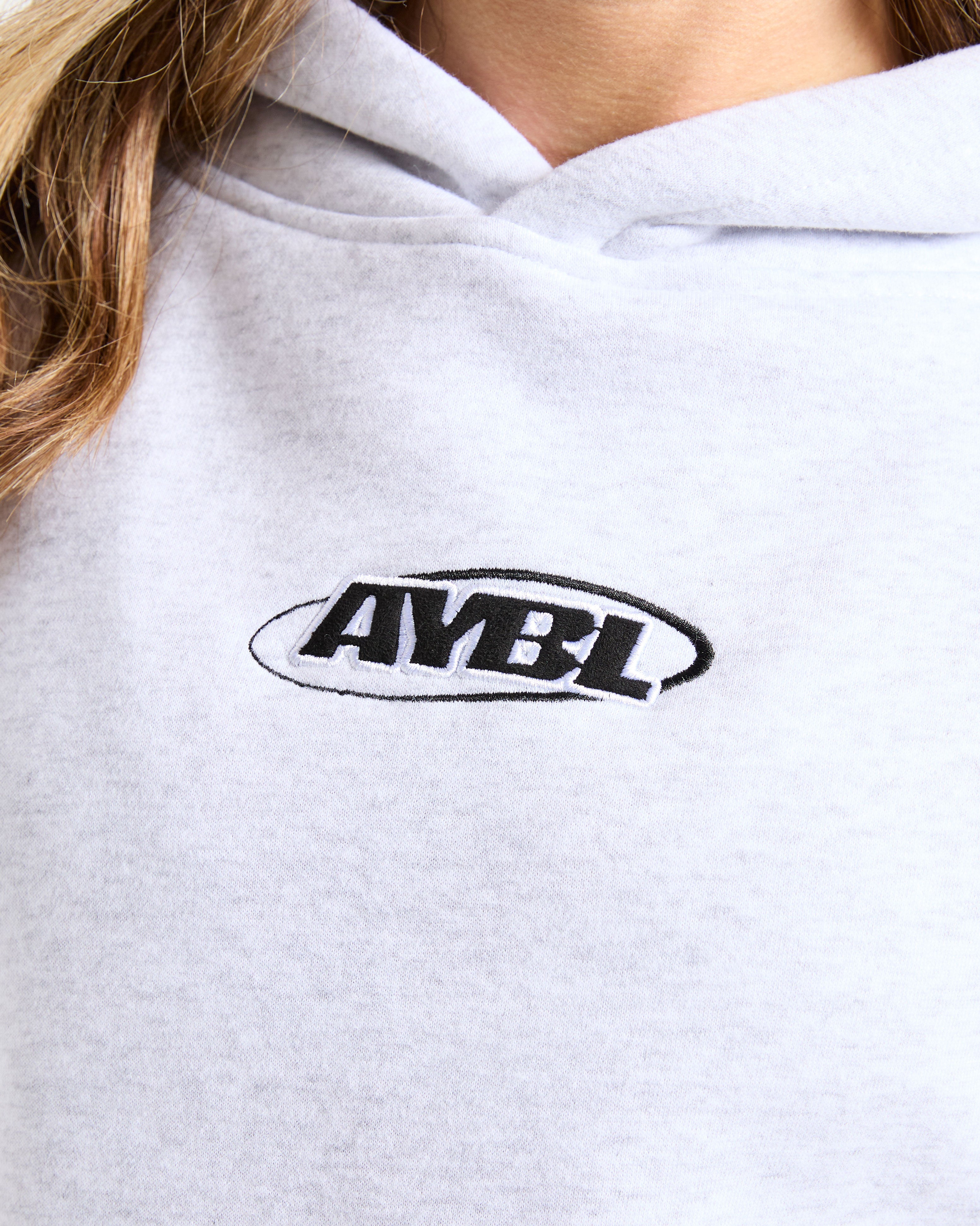 Sports Essentials Oversized Hoodie - Heather Grau/Schwarz