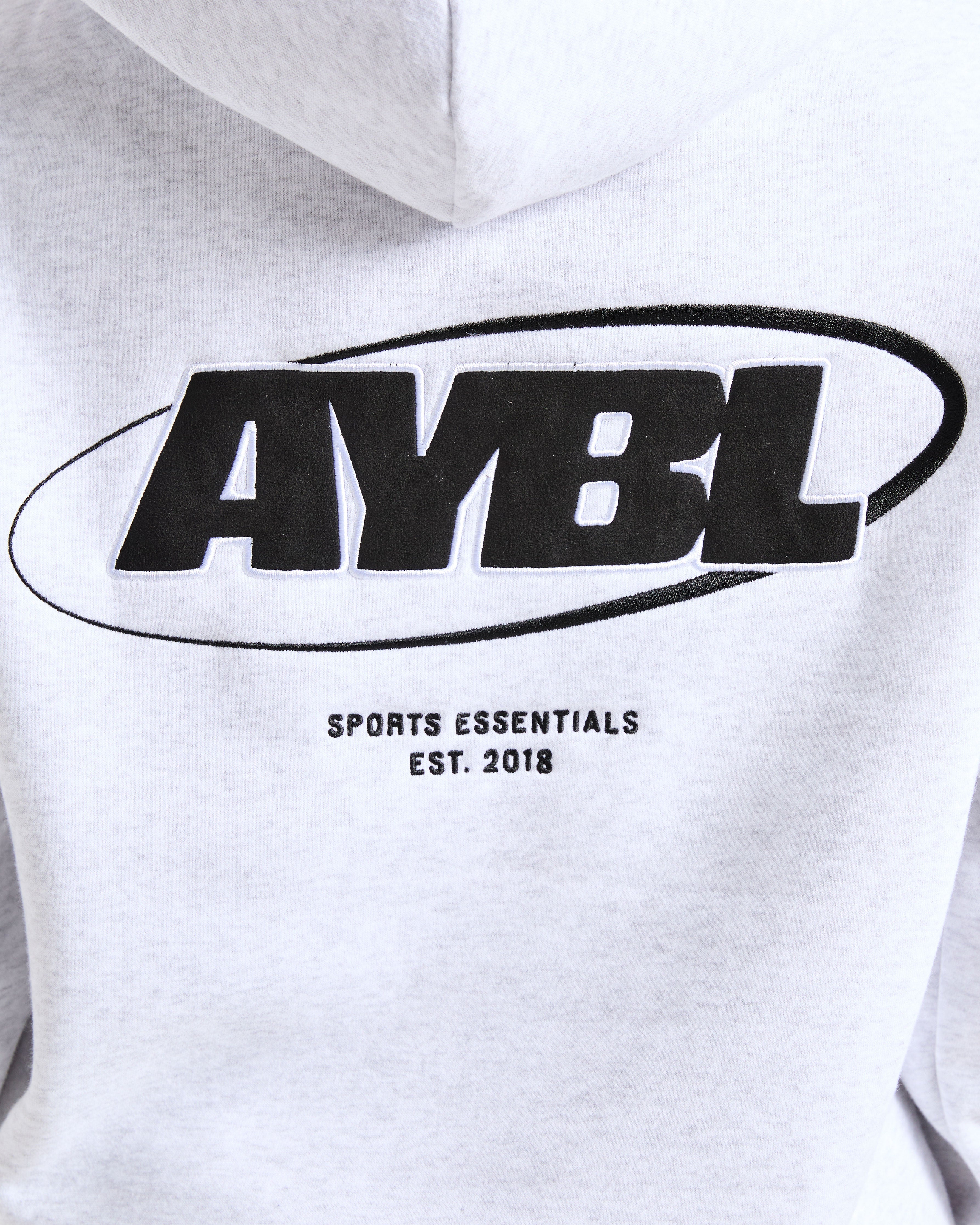 Sports Essentials Oversized Hoodie - Heather Grau/Schwarz