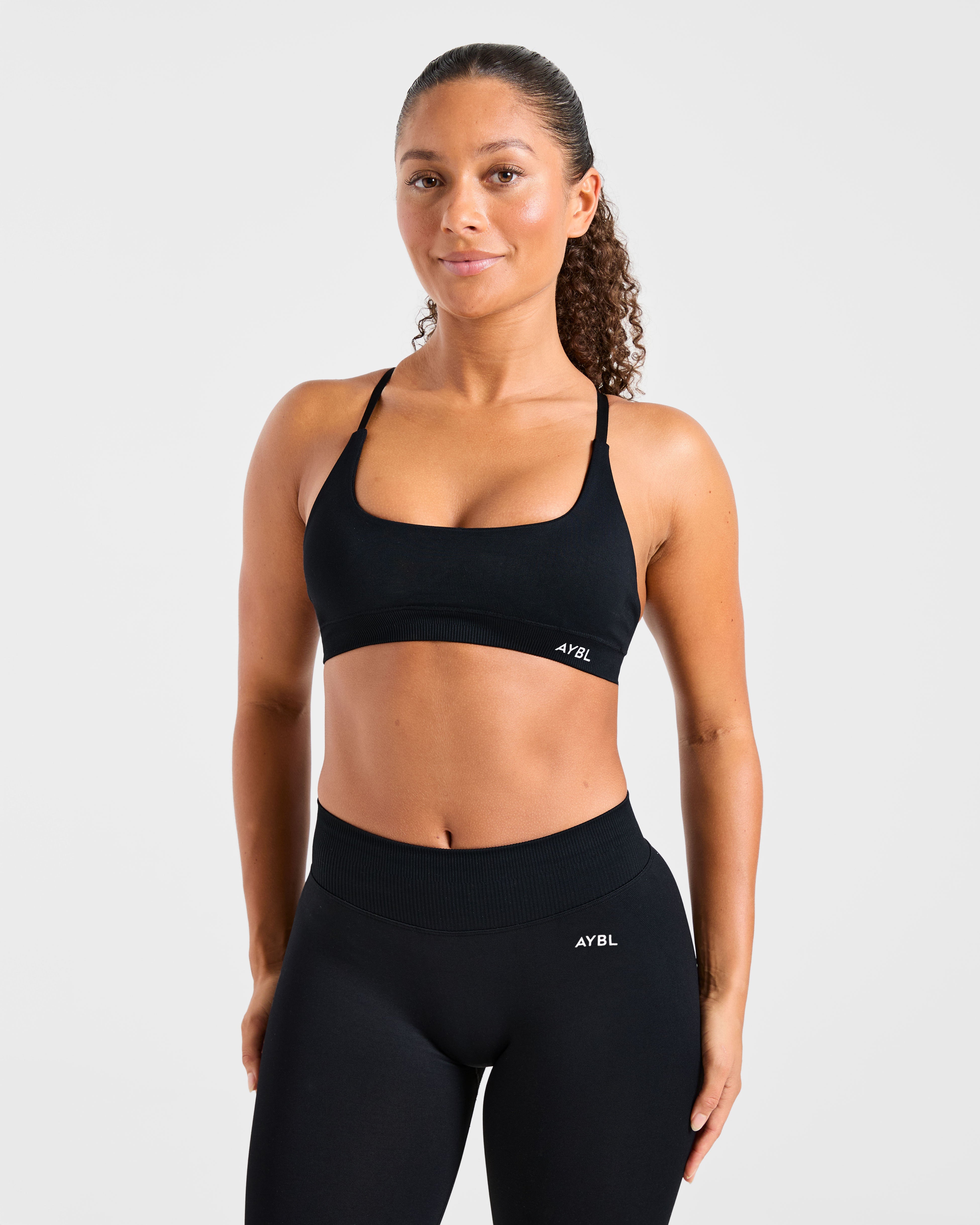 Enhance Seamless Sports Bra - Schwarz