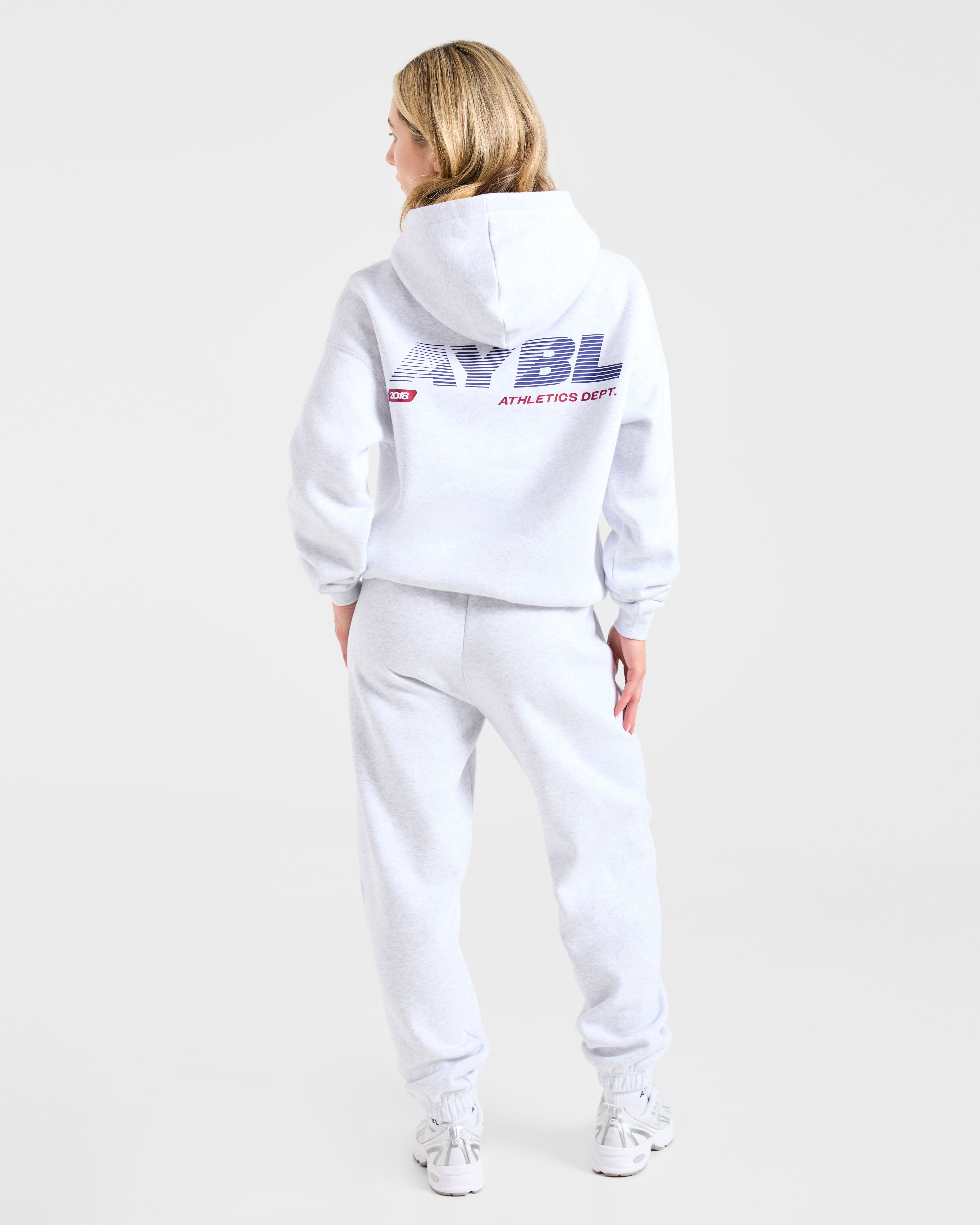 Athletics Dept Oversized Hoodie - Grau Marl