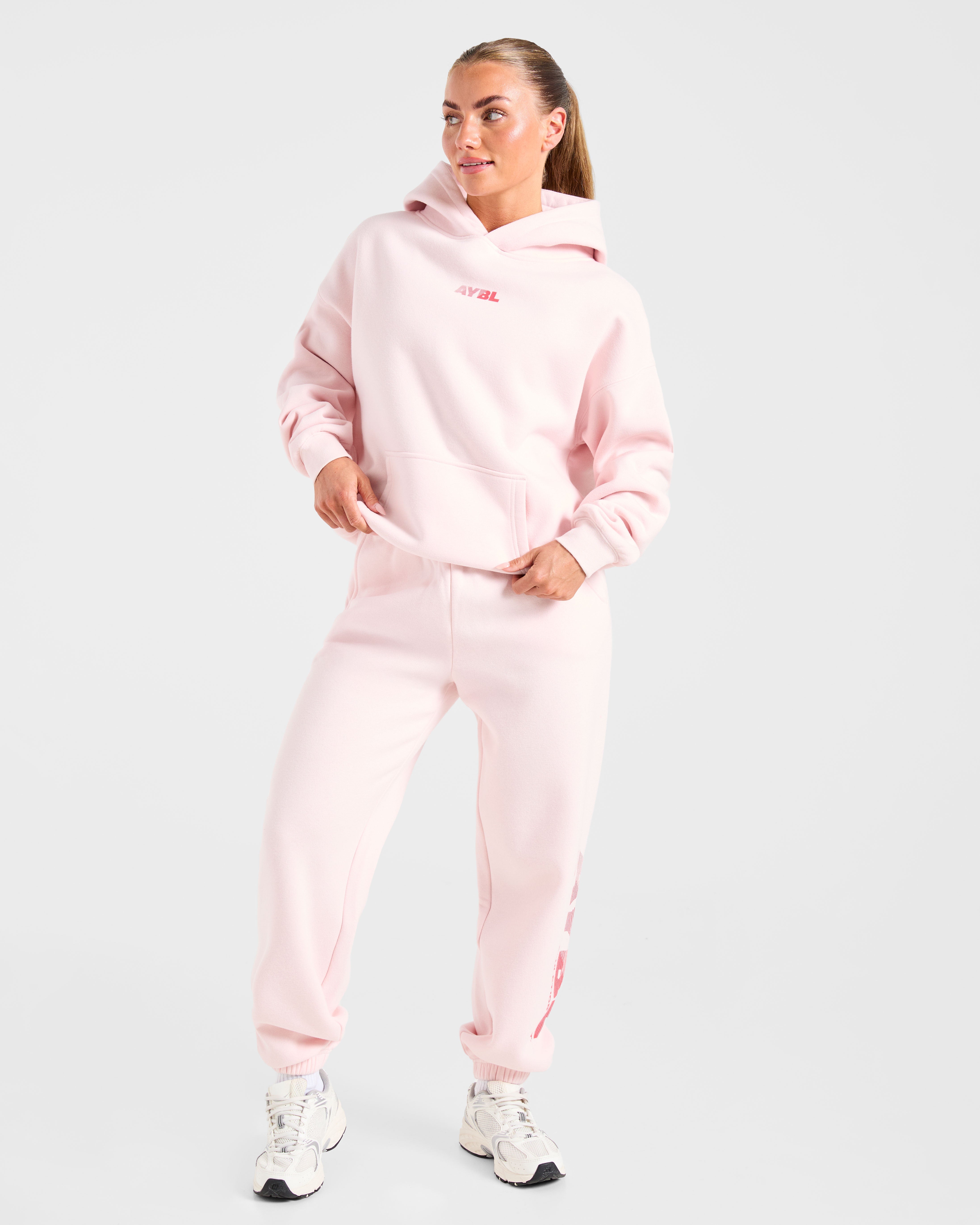 Athletics Dept Oversized Joggers - Rosa