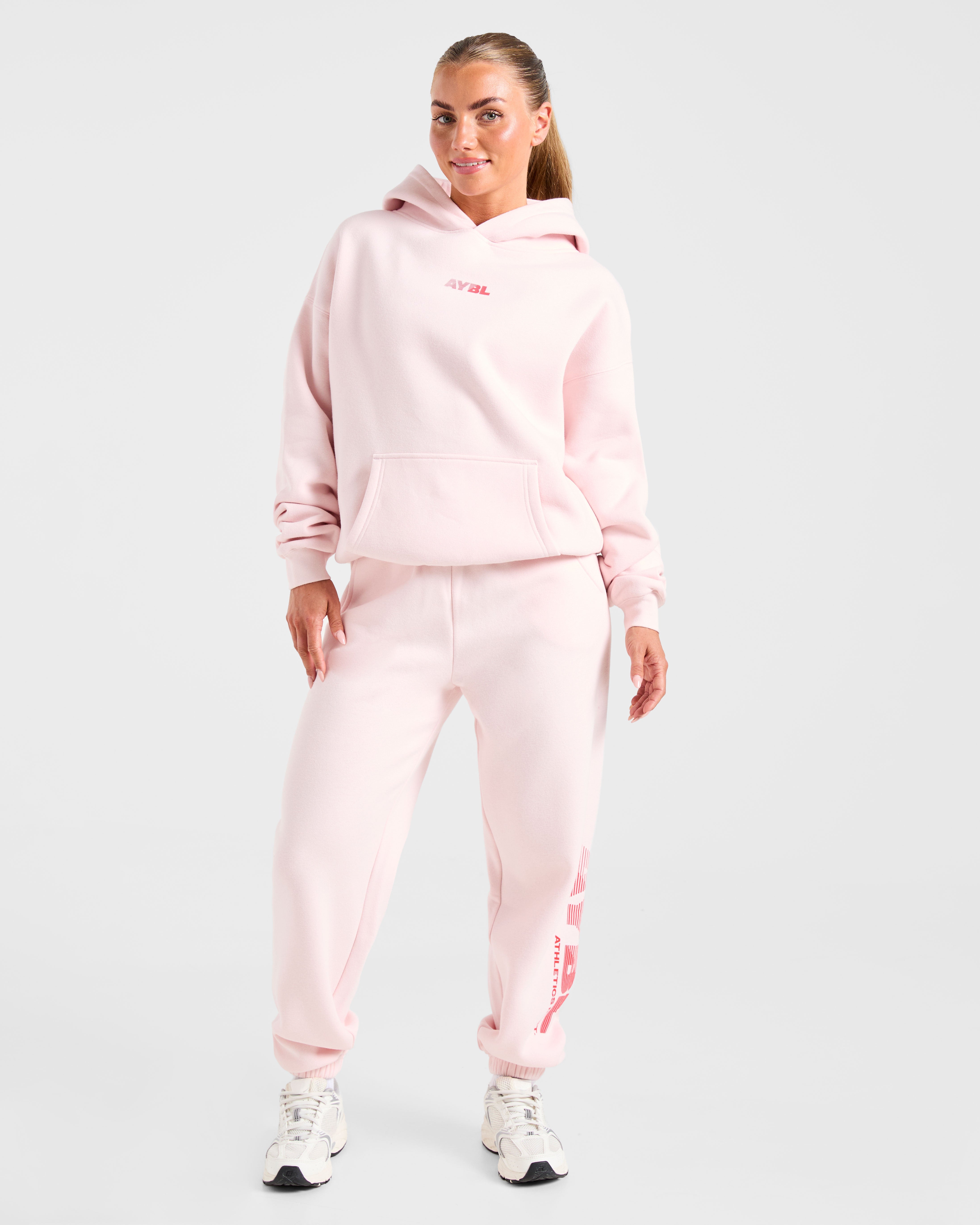 Athletics Dept Oversized Joggers - Rosa