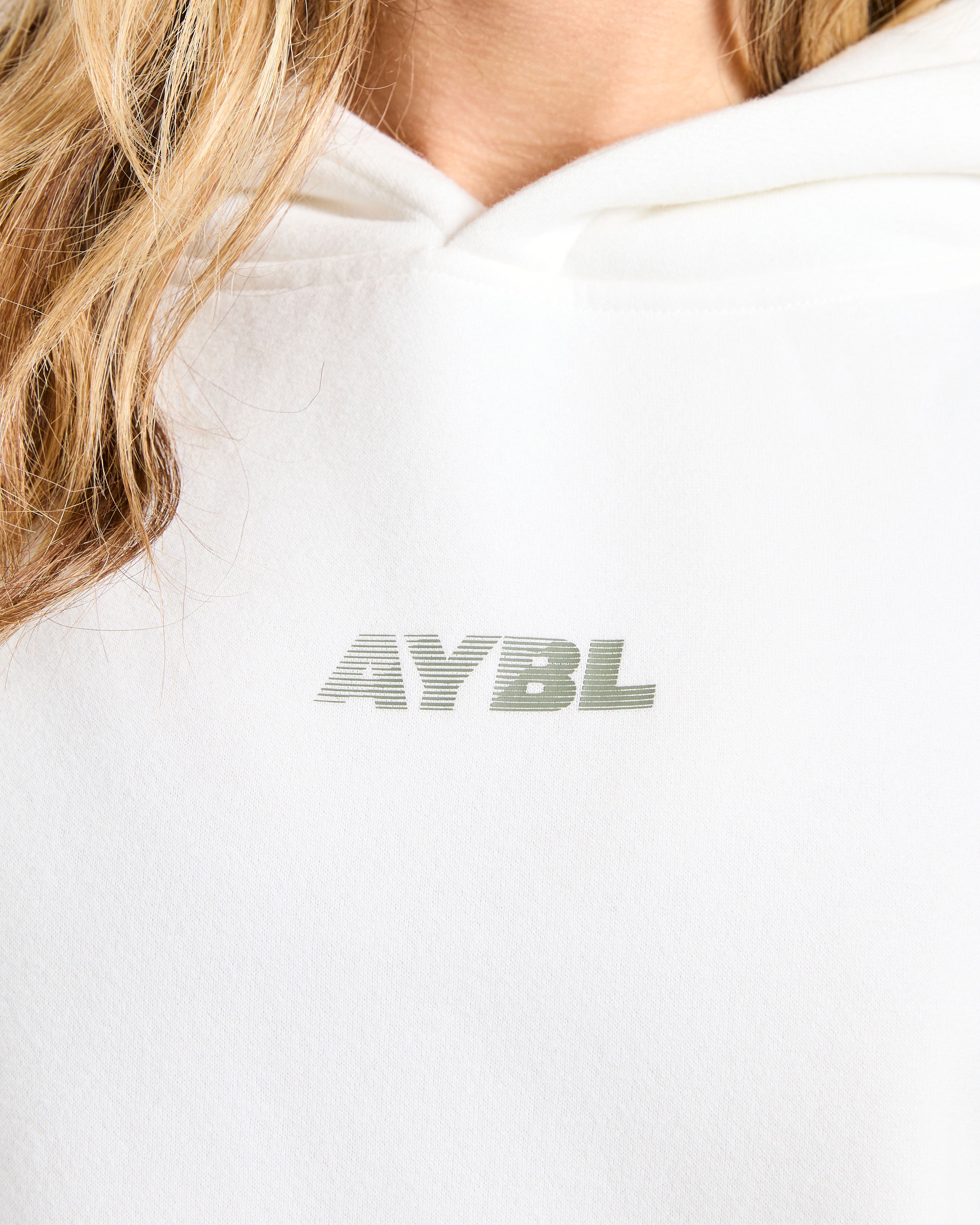 Athletics Dept Oversized Hoodie - Off Weiß