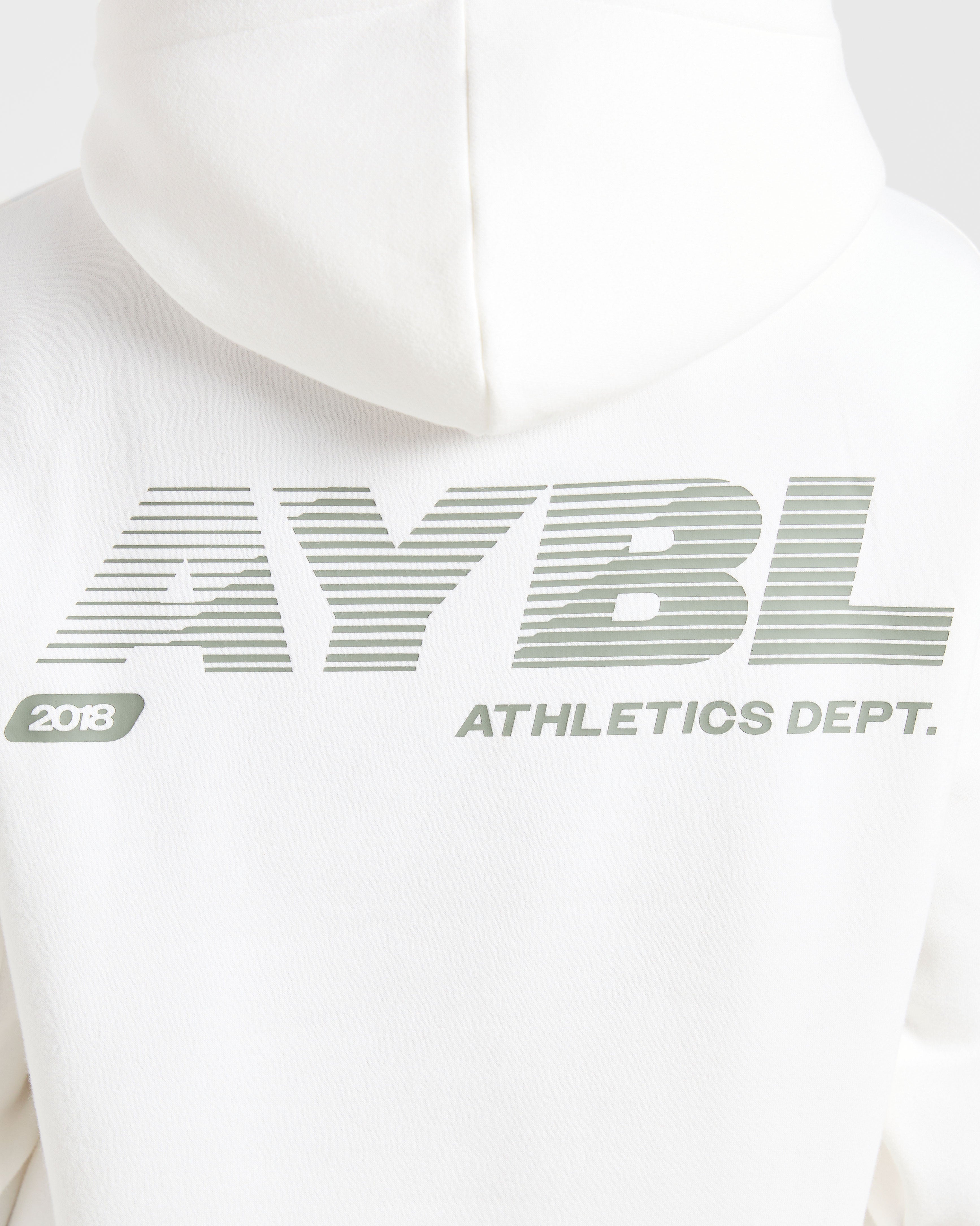 Athletics Dept Oversized Hoodie - Off Weiß