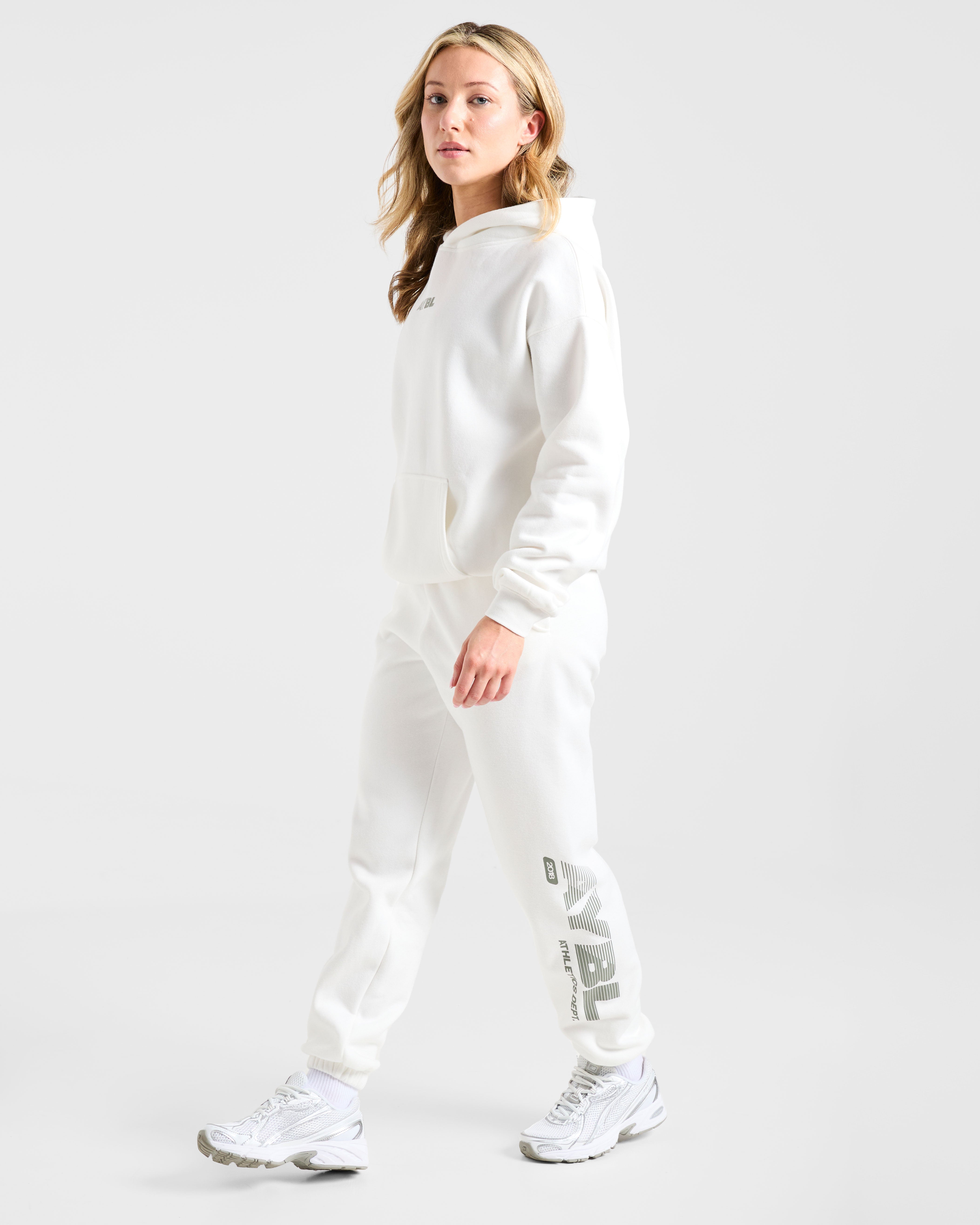 Athletics Dept Oversized Joggers - Off Weiß