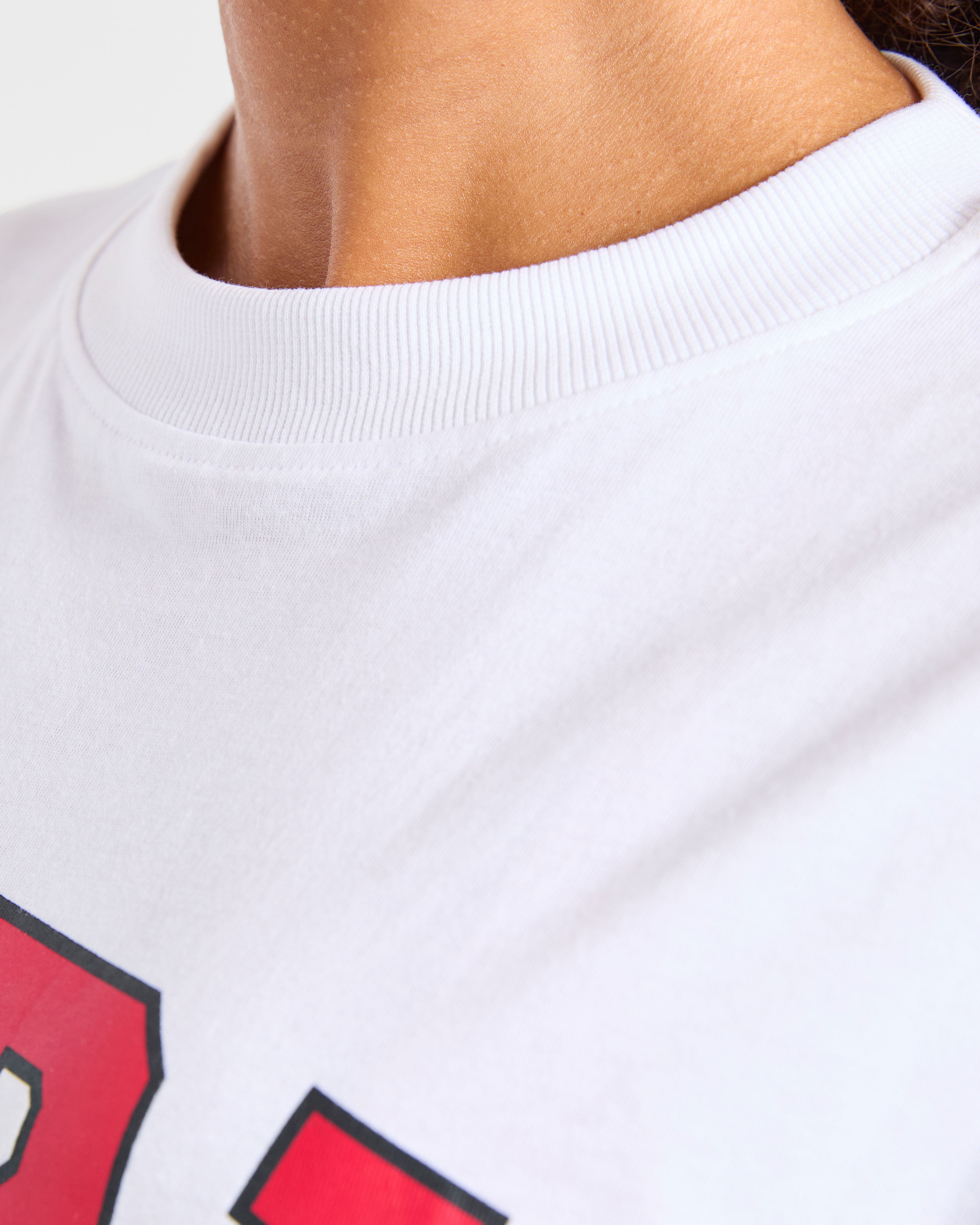 Varsity 2.0 Oversized T Shirt - Rot