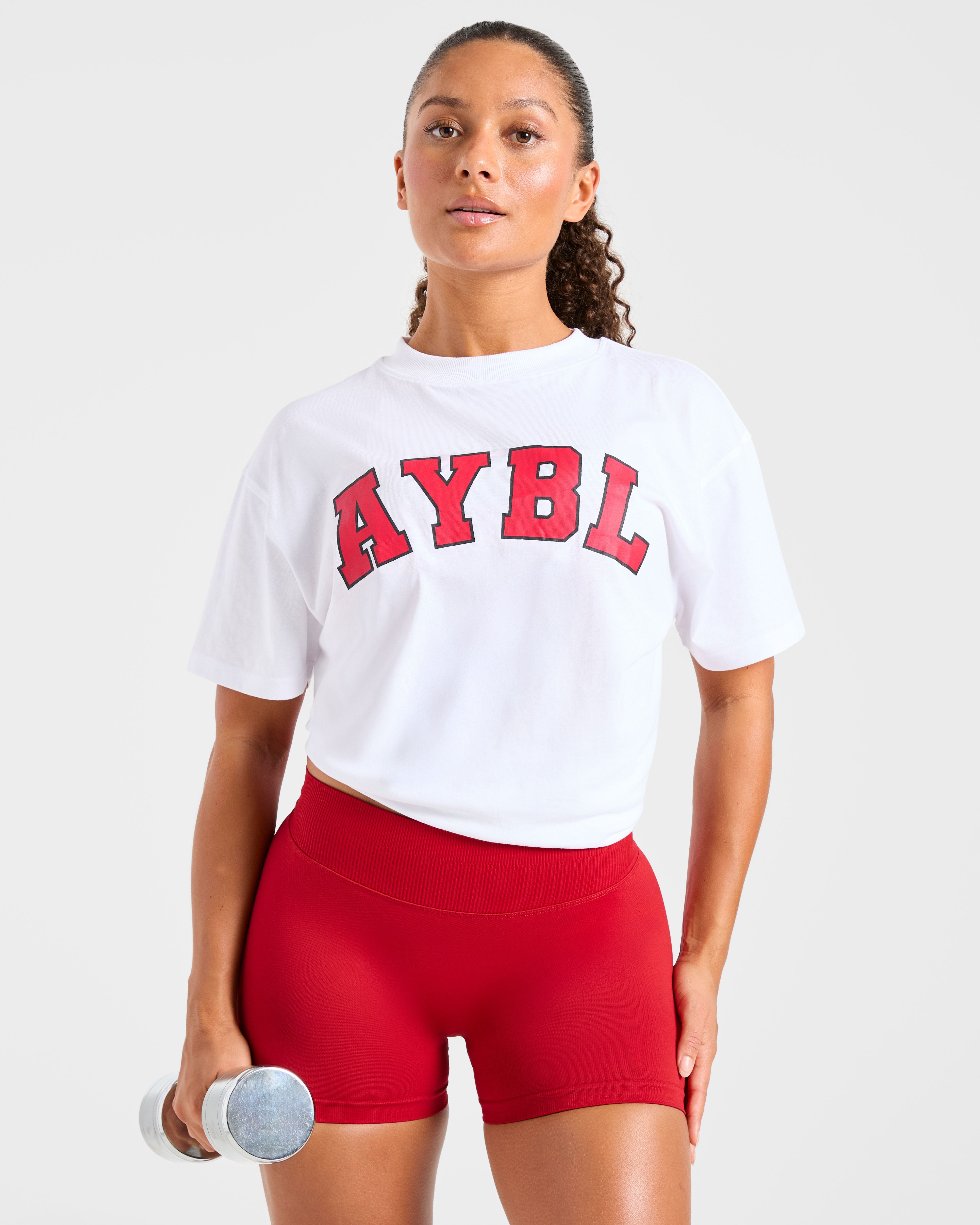 Varsity 2.0 Oversized T Shirt - Rot