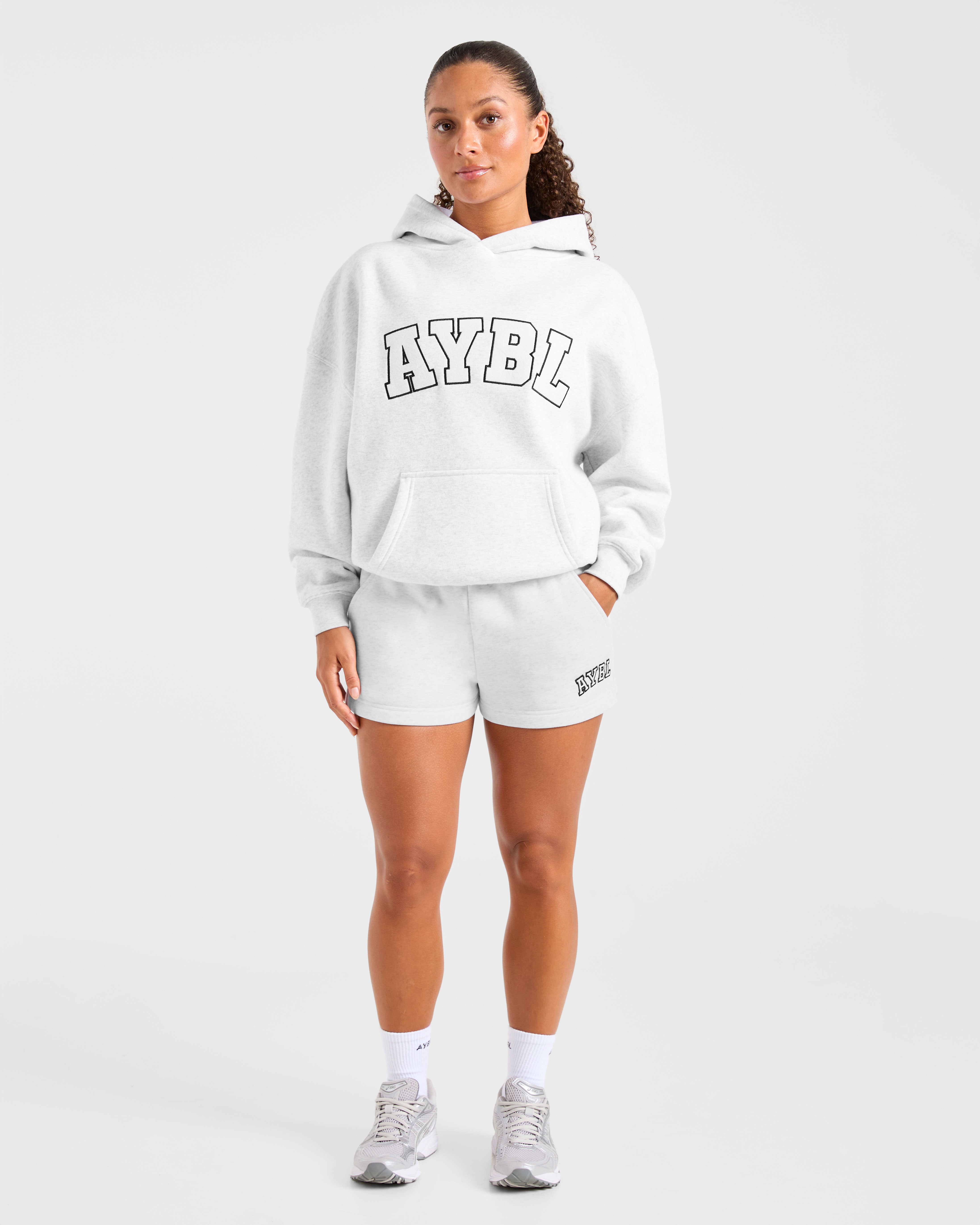 Varsity 2.0 Oversized Shorts - Heather Grau