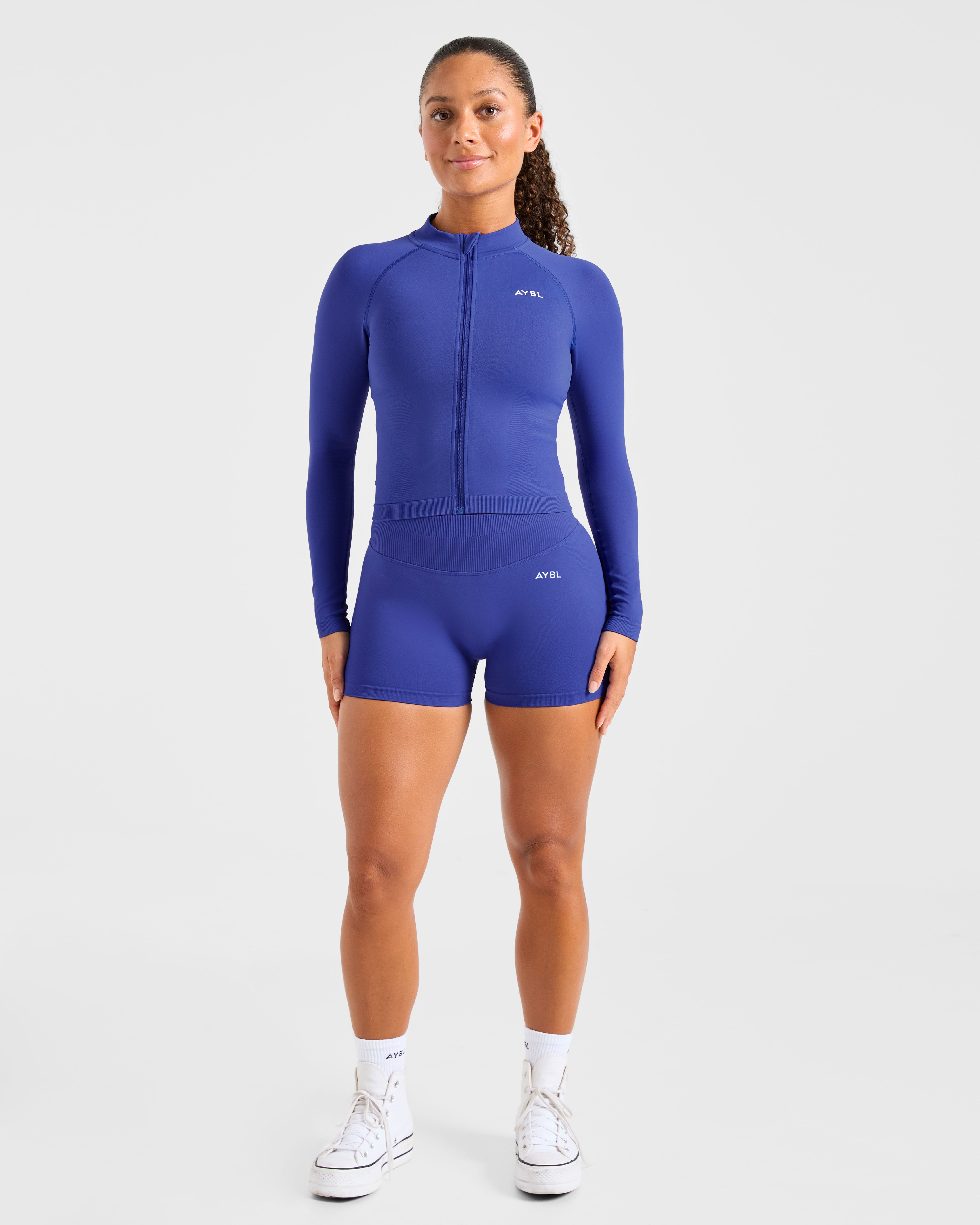 Enhance Seamless Jacket - Cobalt Blau