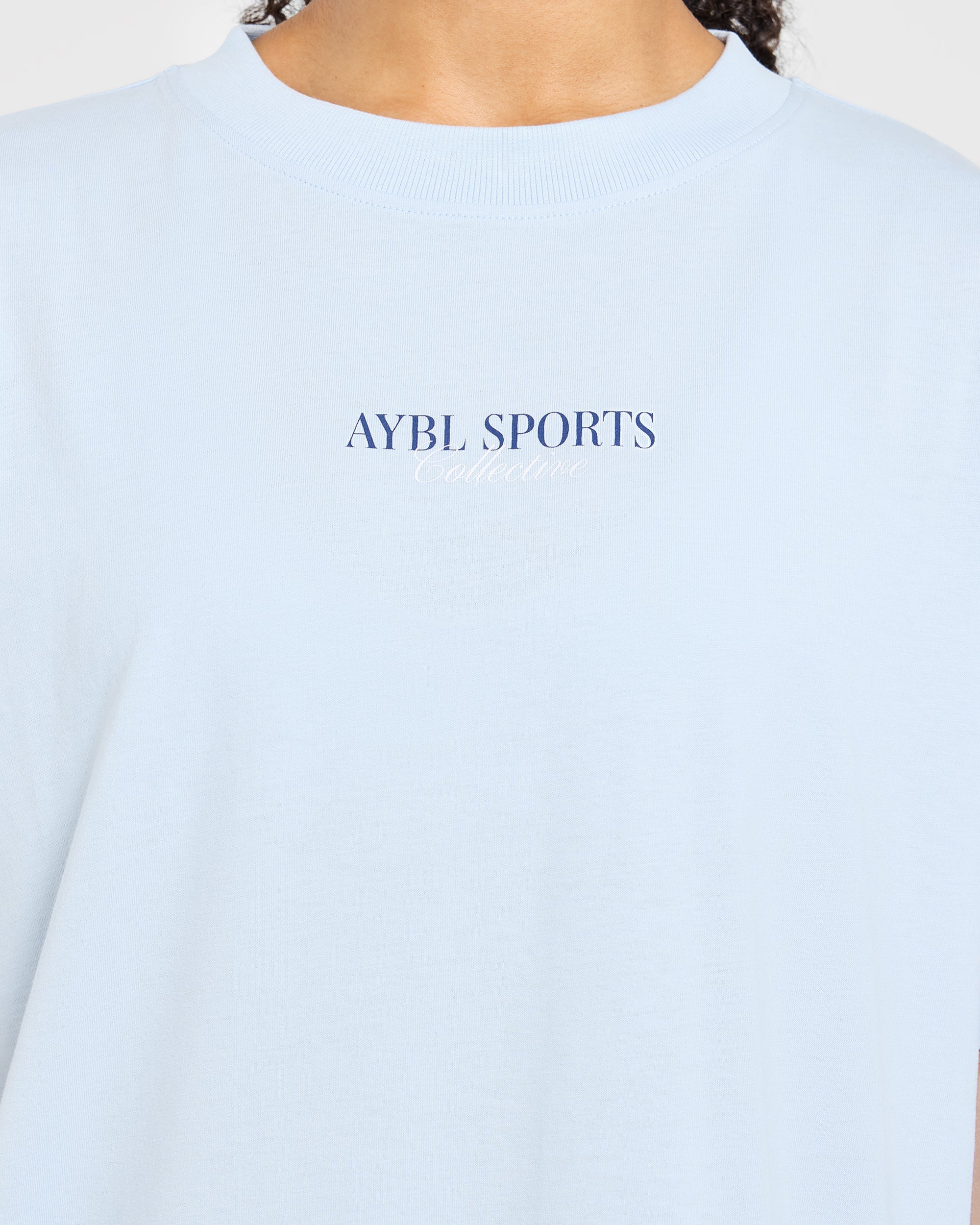 Sports Collective Oversized T Shirt - Blau