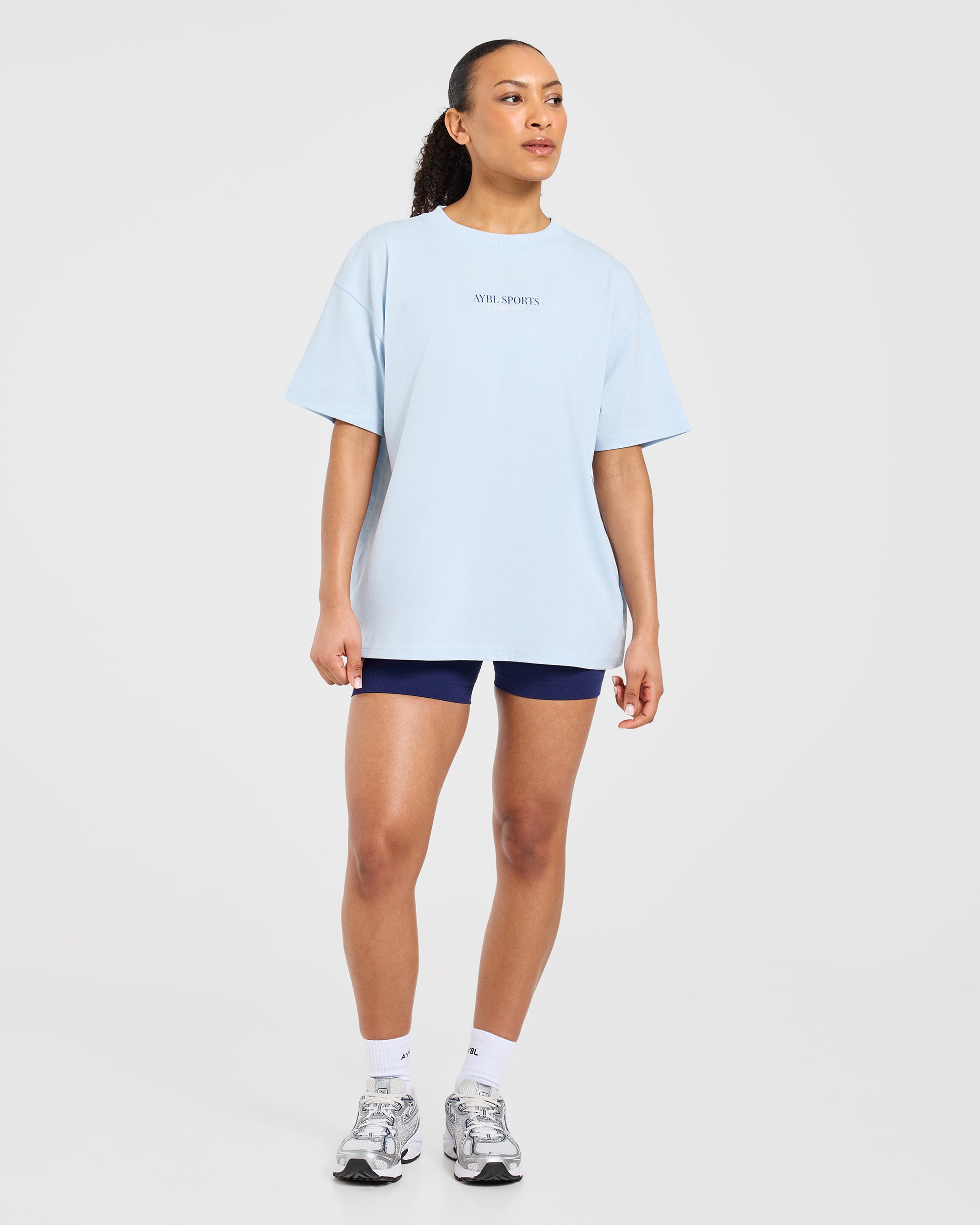 Sports Collective Oversized T Shirt - Blau