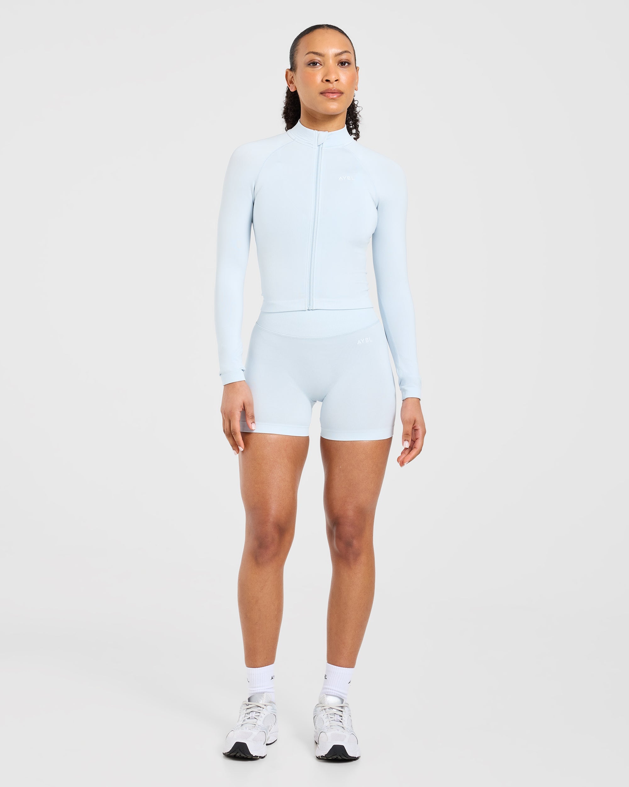 Adapt Seamless Jacket - Iced Blau