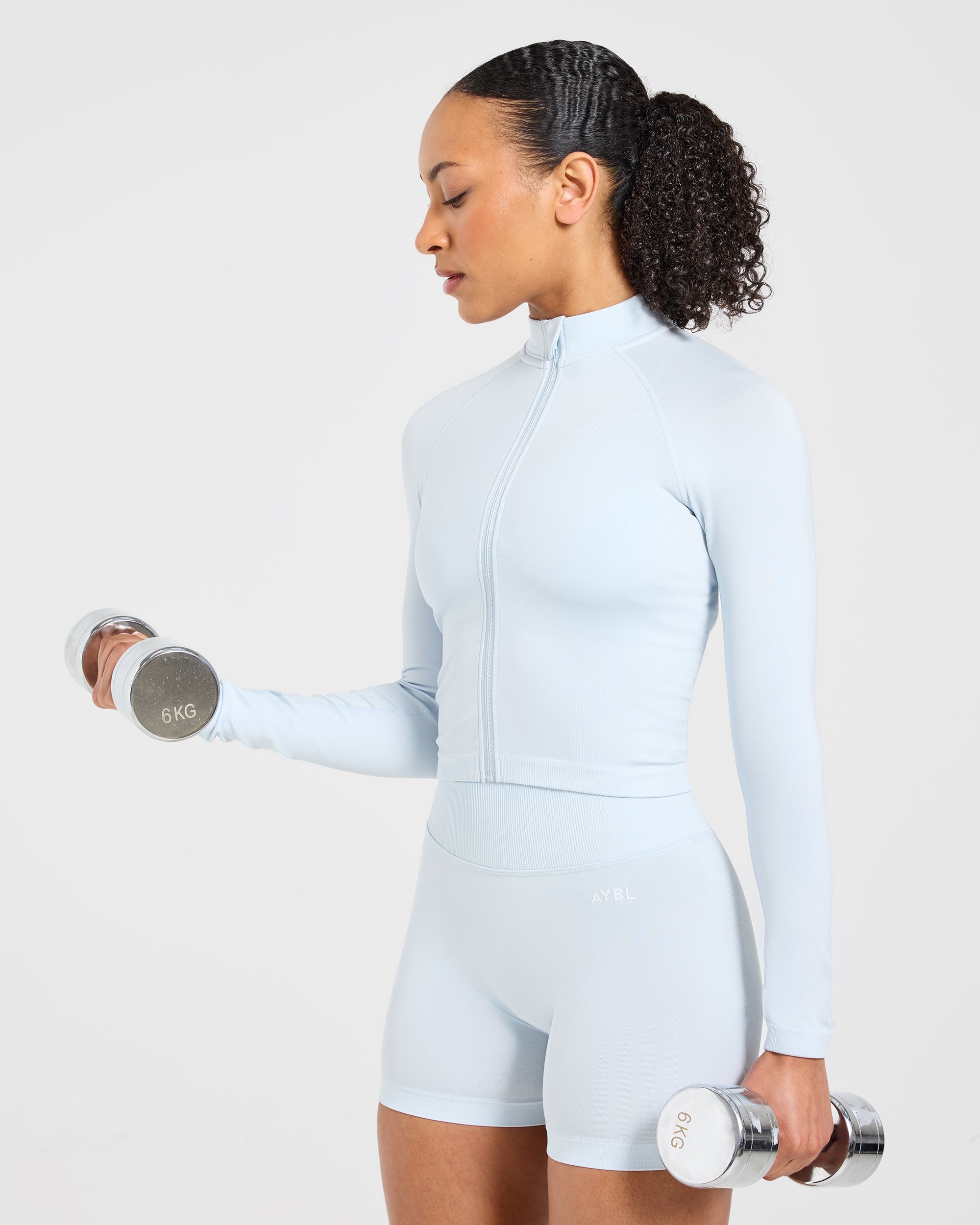 Adapt Seamless Jacket - Iced Blau