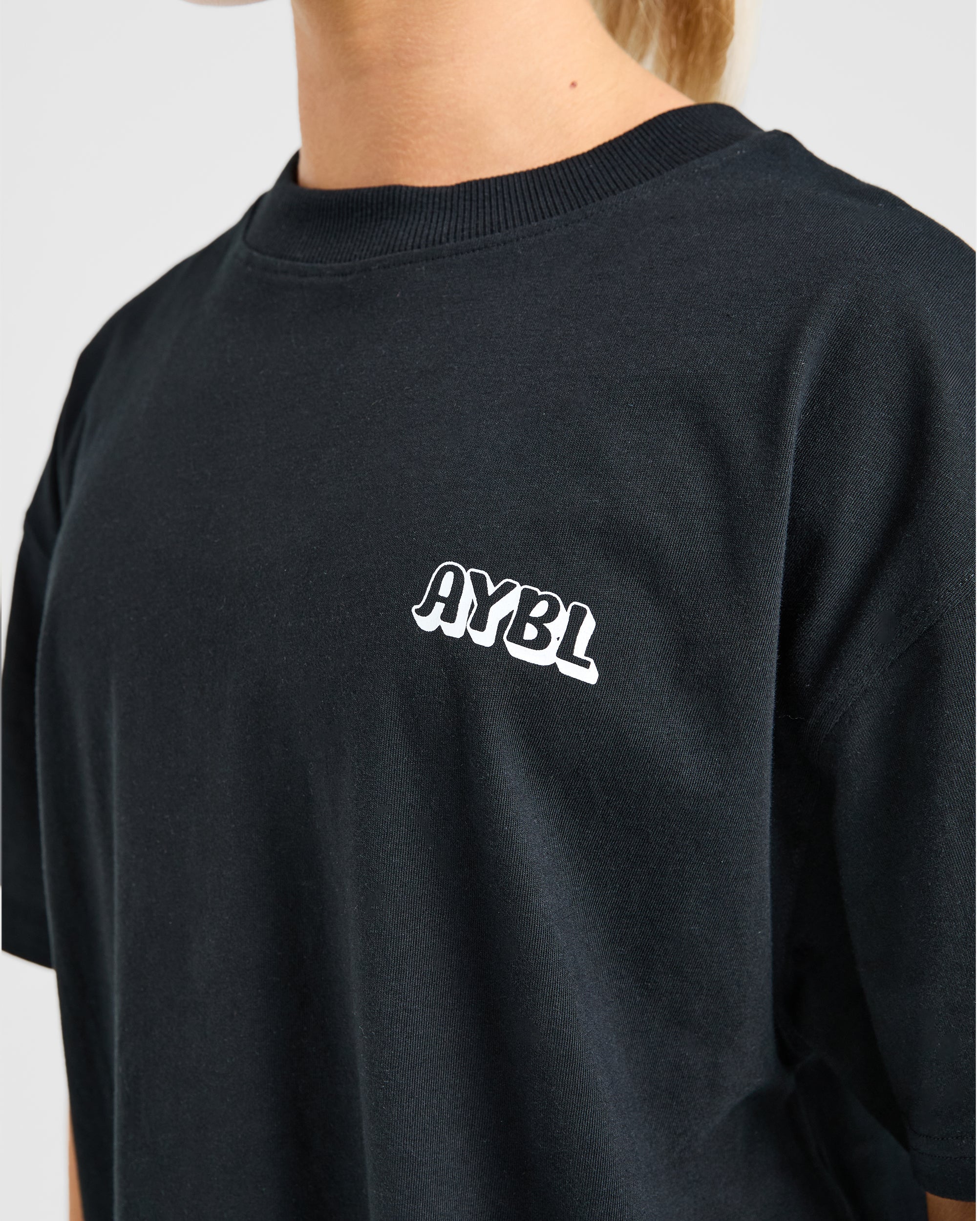 Gym Girl Era Oversized T Shirt - Schwarz