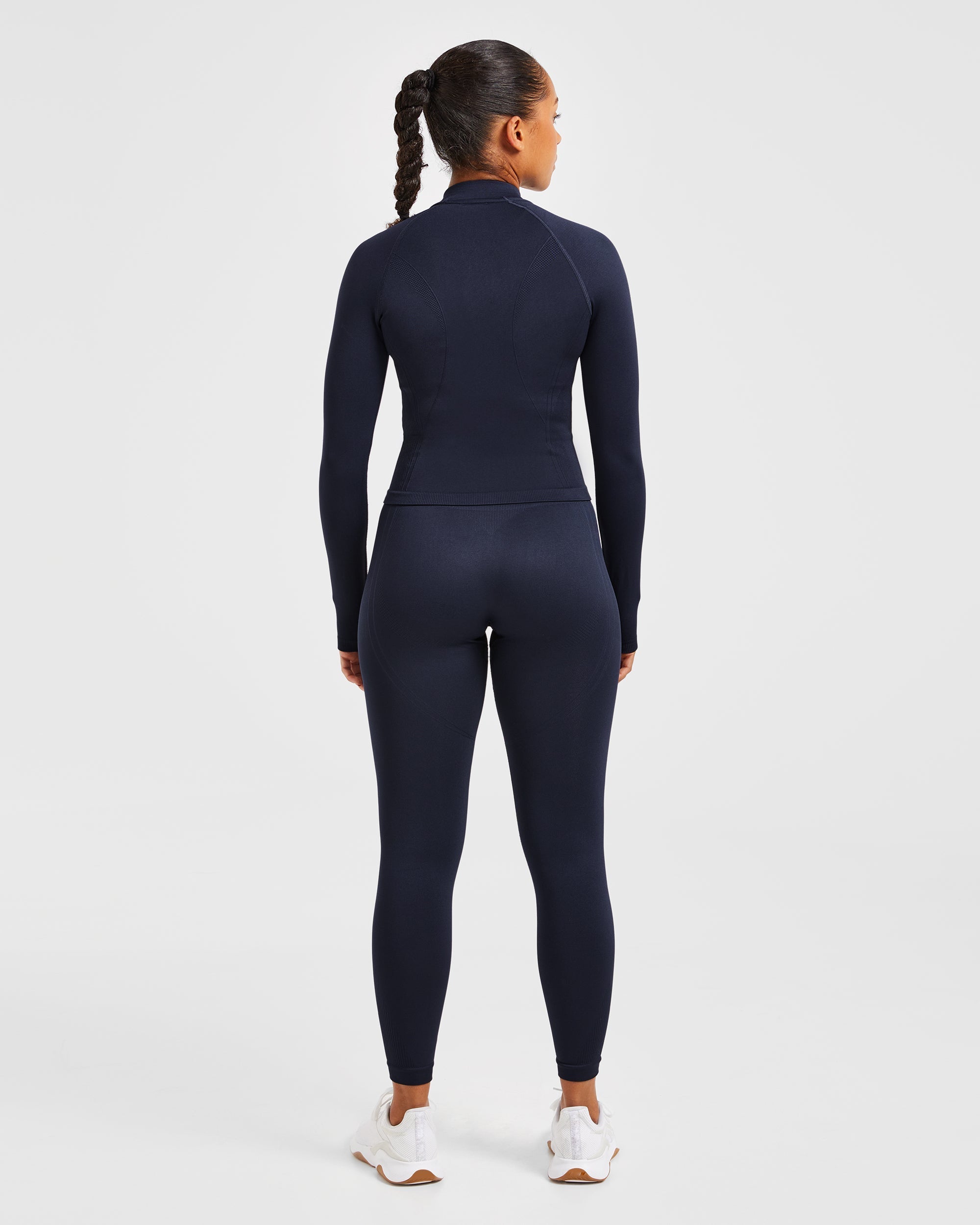 Balance V3 Seamless Zip Jacket - Navy