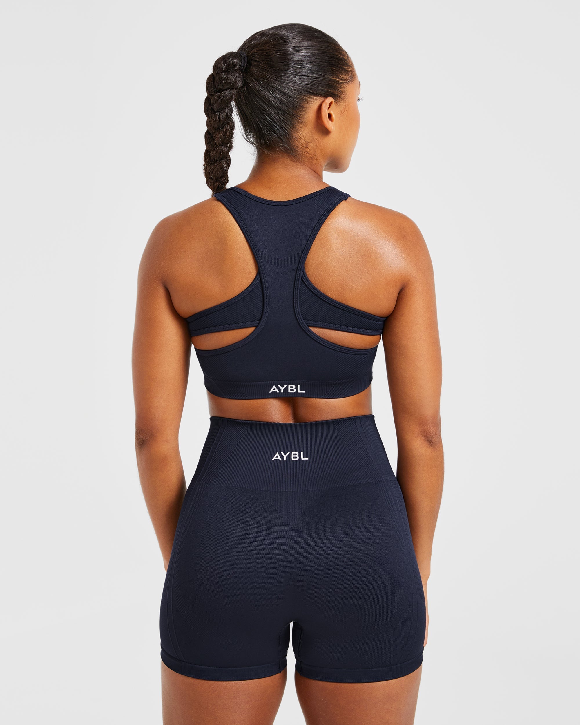 Balance V3 Seamless Sports Bra - Navy