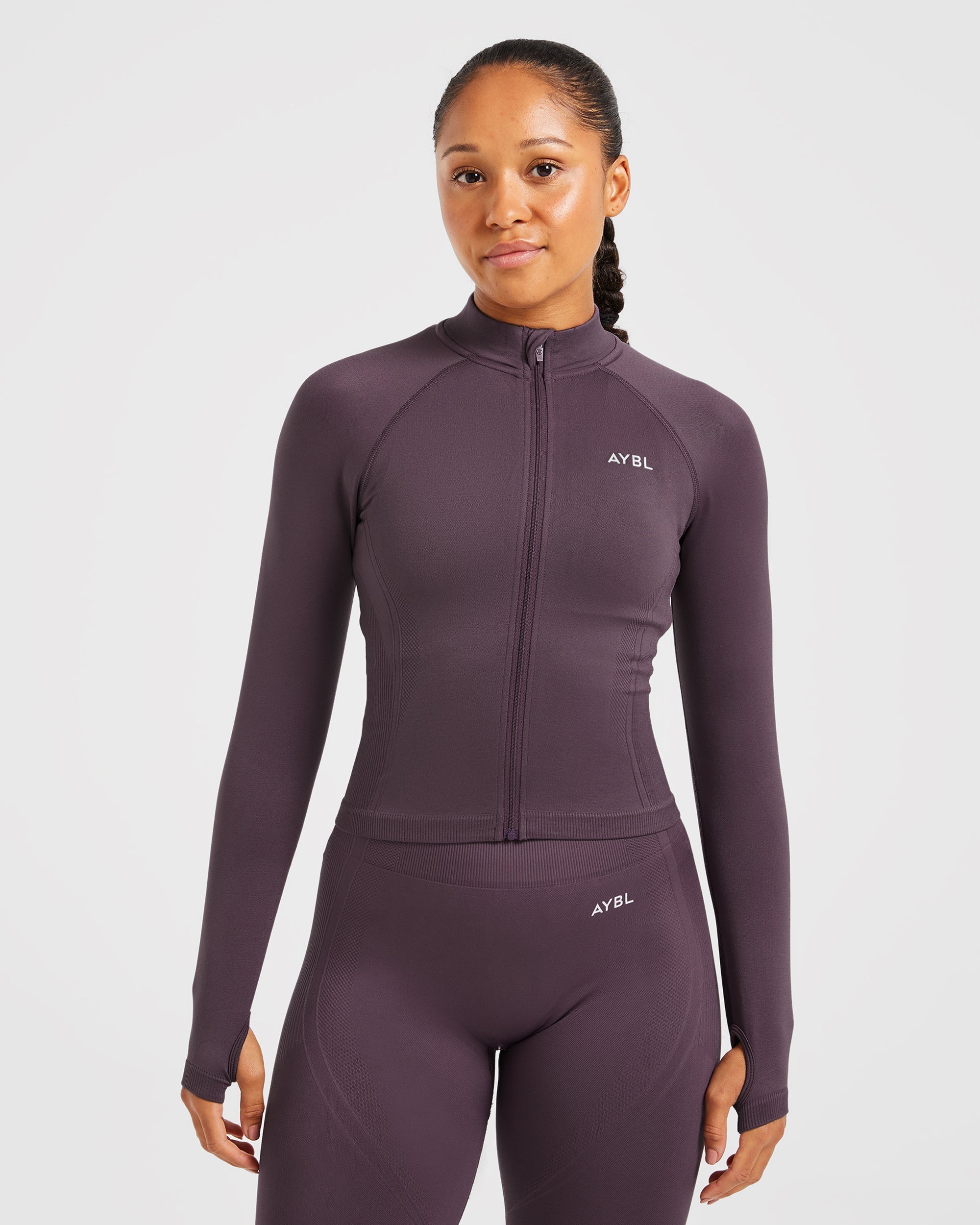 Balance V3 Seamless Zip Jacket - Violet