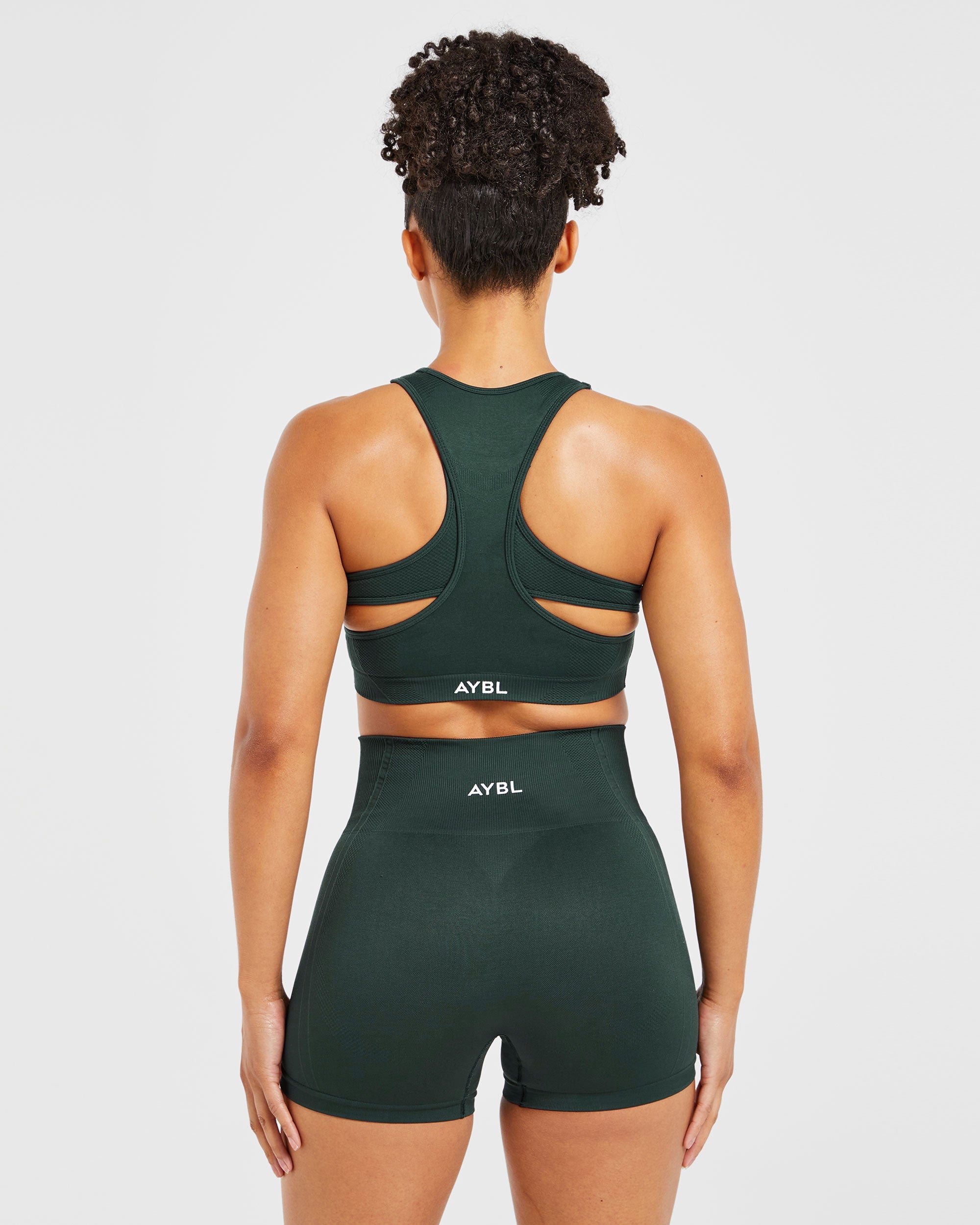 Balance V3 Seamless Sports Bra - Dark Grün