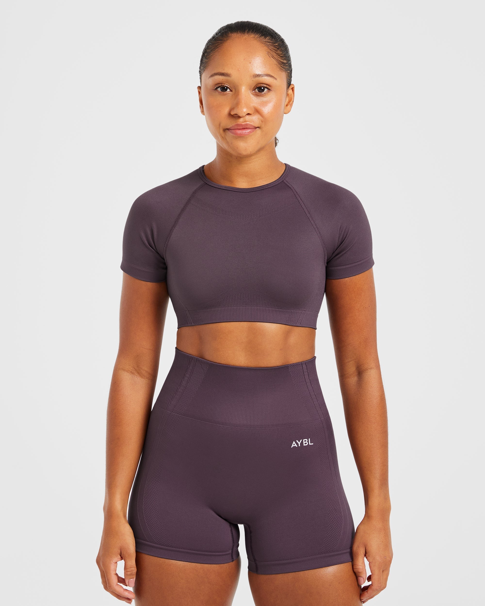 Balance V3 Seamless Crop Top - Violet