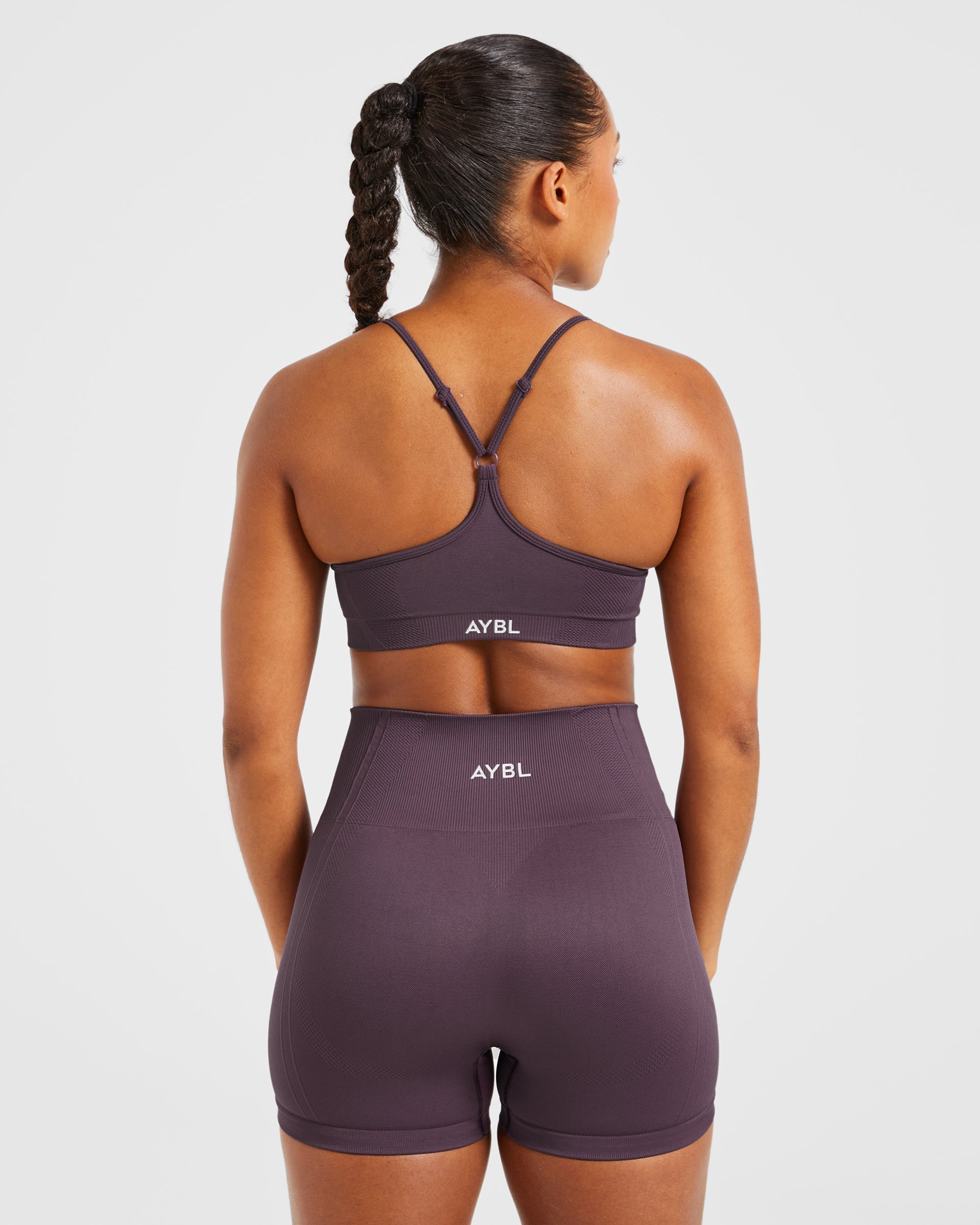 Balance V3 Seamless Strappy Sports Bra - Violet