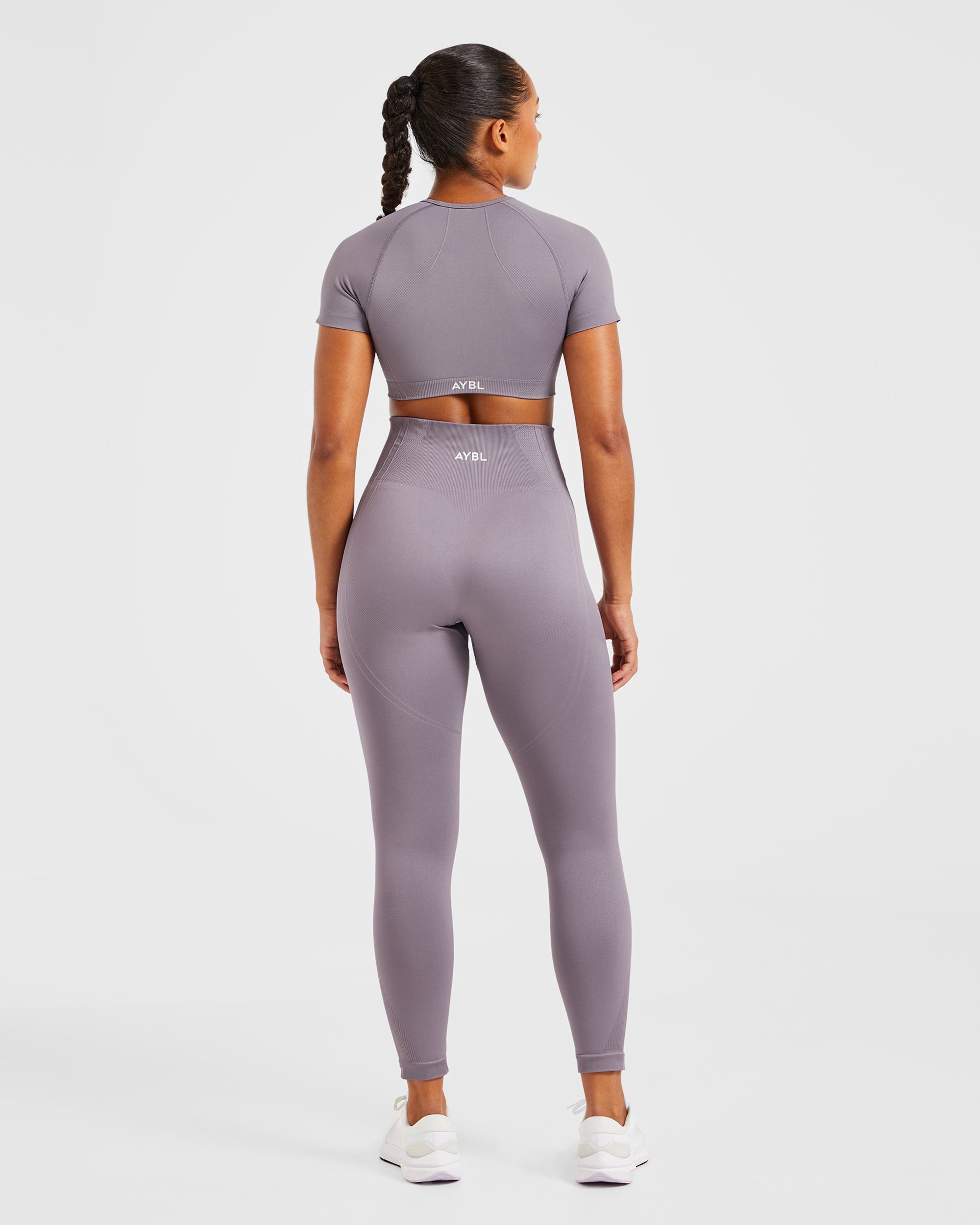 Balance V3 Seamless Crop Top - Mauve