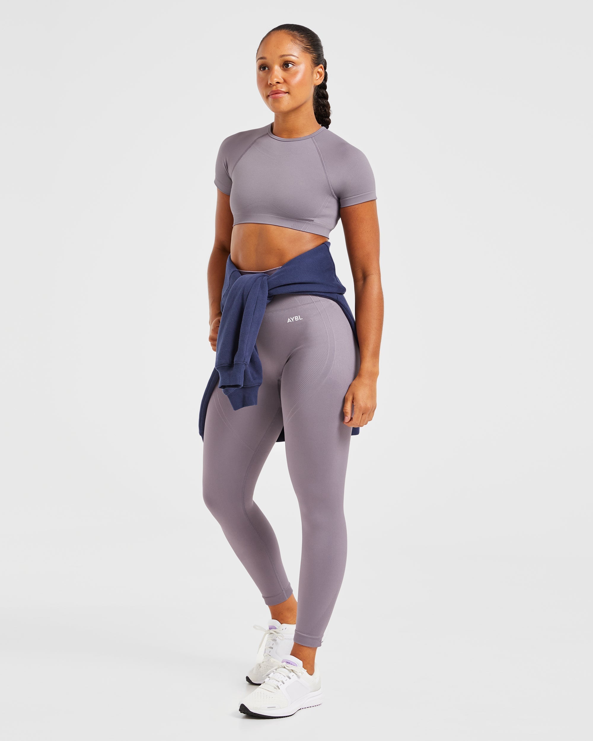 Balance V3 Seamless Crop Top - Mauve