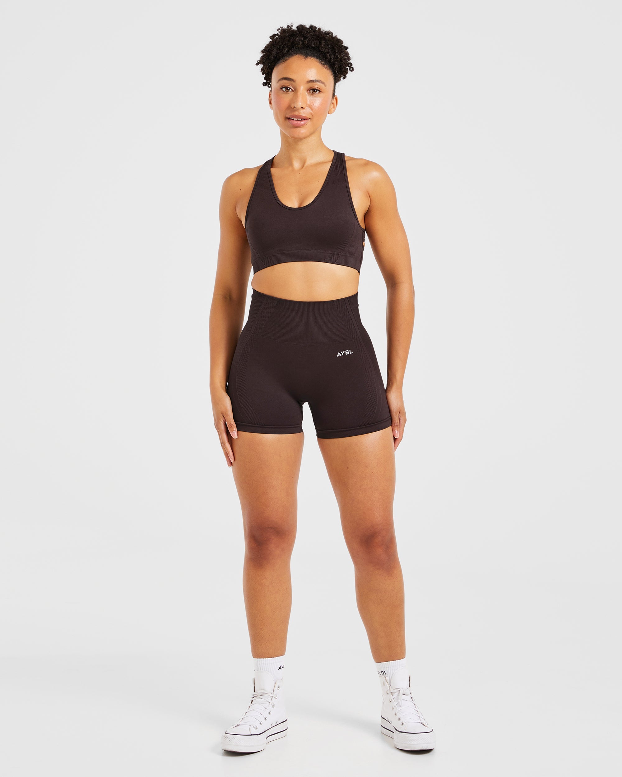 Balance V3 Seamless Sports Bra - Dark Braun