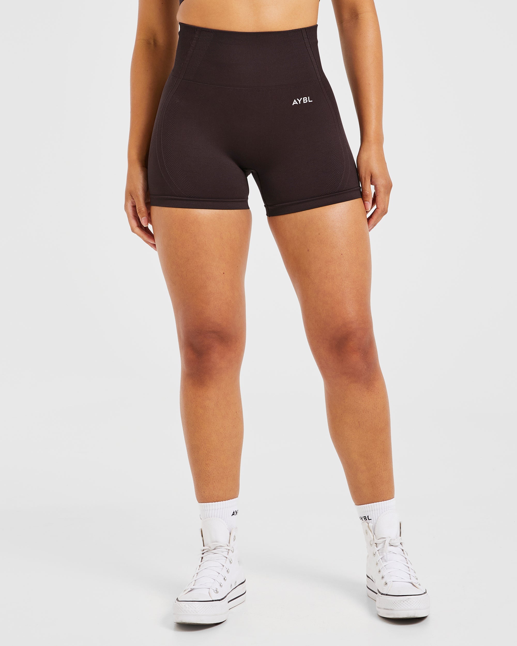 Balance V3 Seamless Shorts - Dark Braun