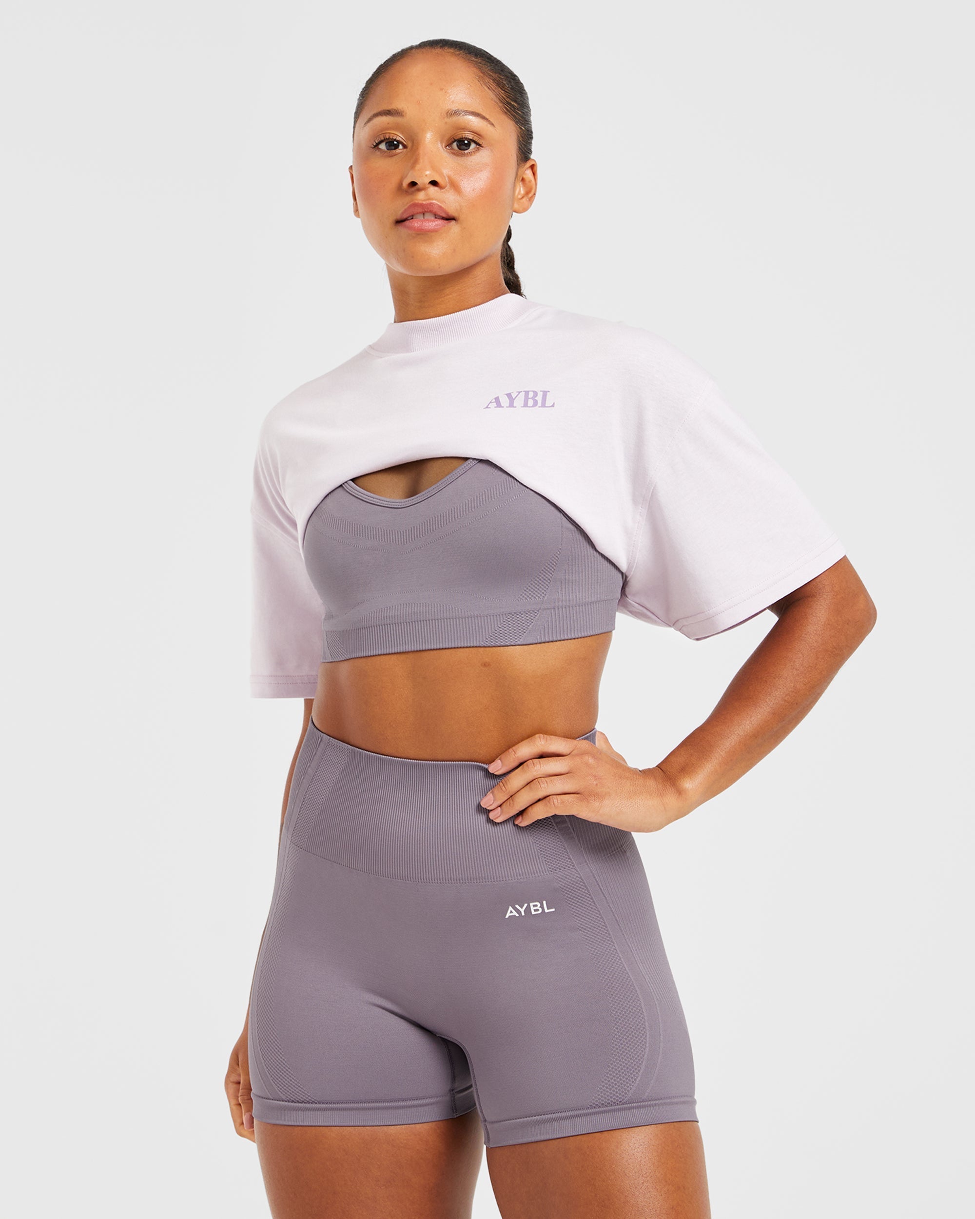 Balance V3 Seamless Shorts - Mauve