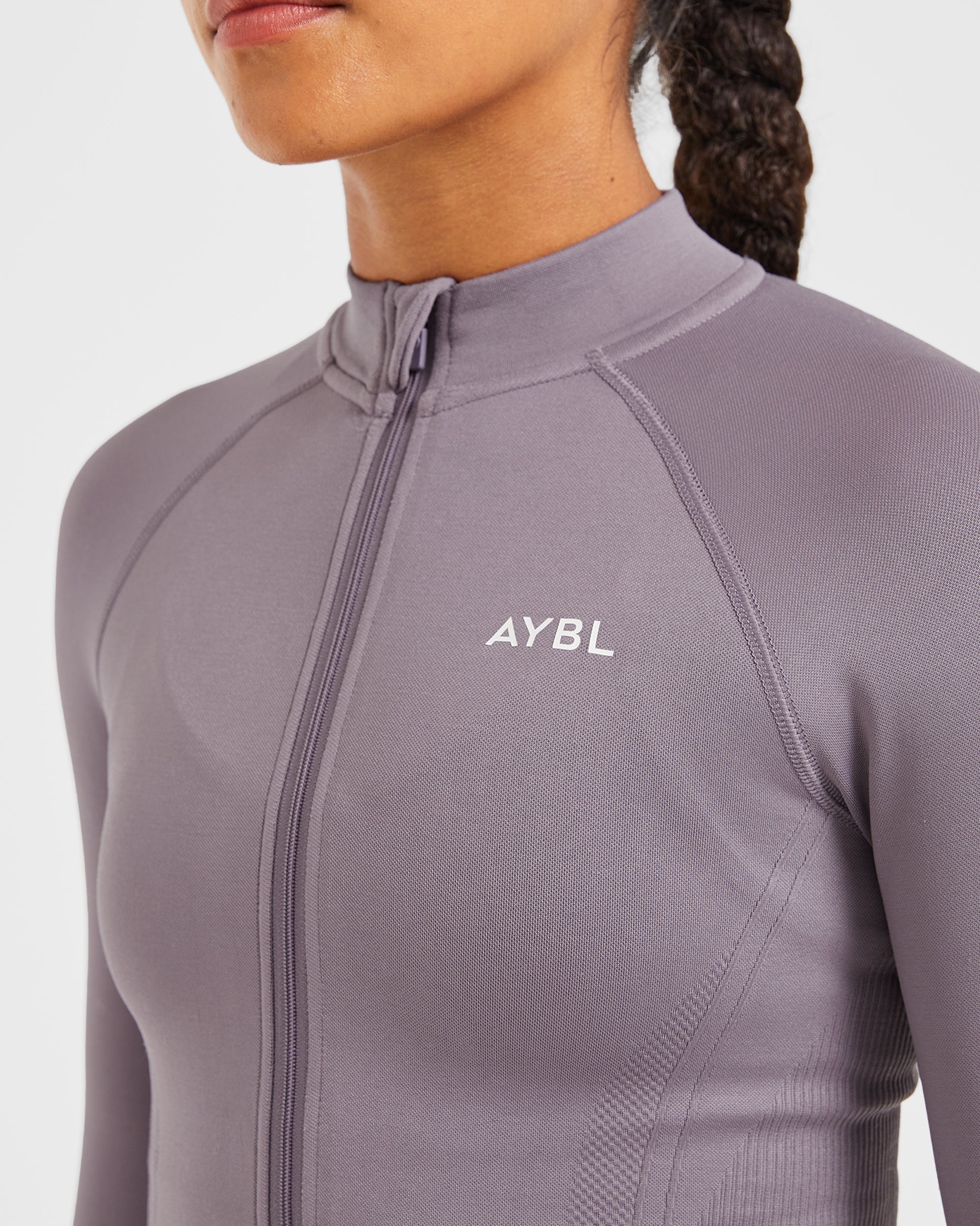 Balance V3 Seamless Zip Jacket - Mauve