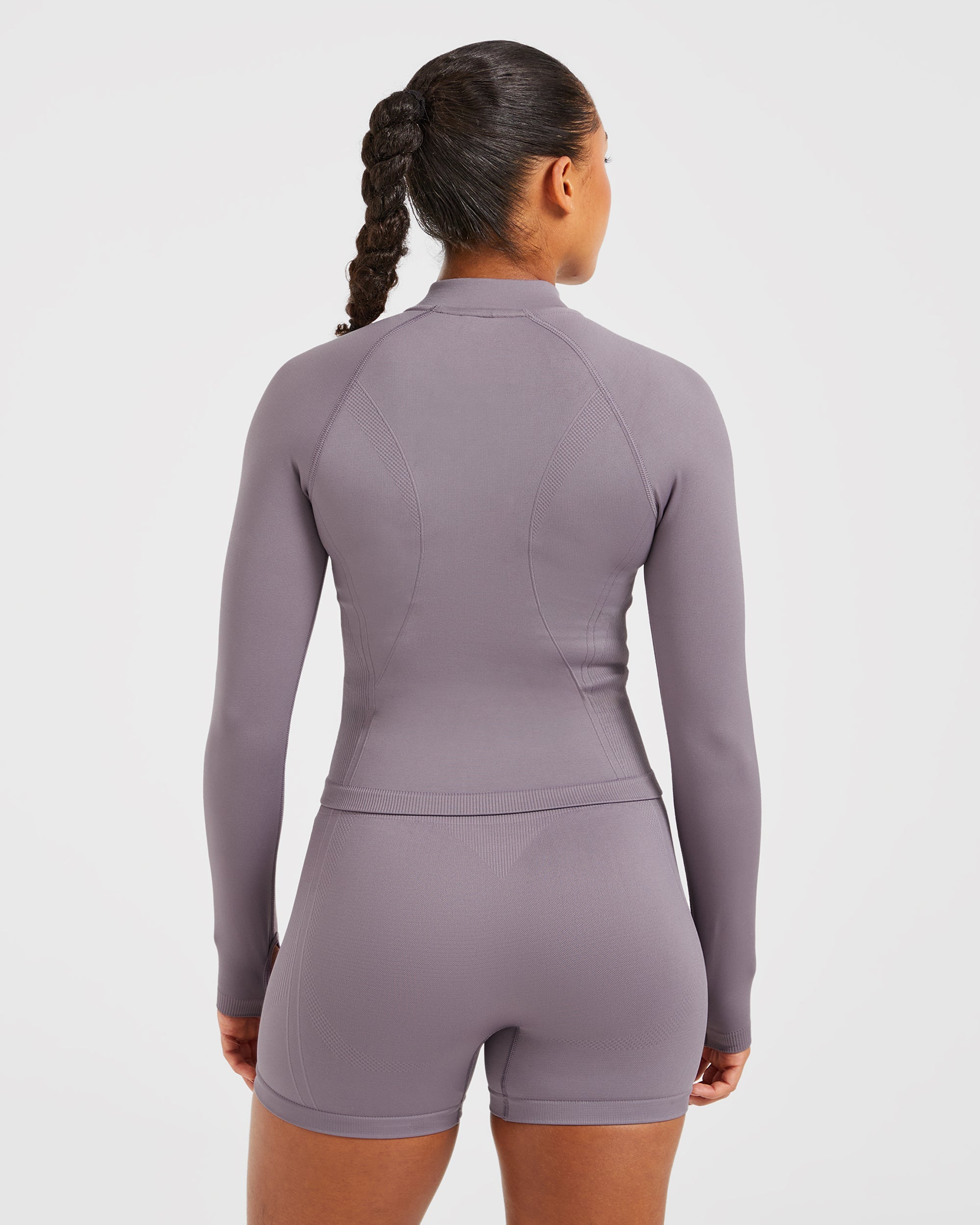 Balance V3 Seamless Zip Jacket - Mauve