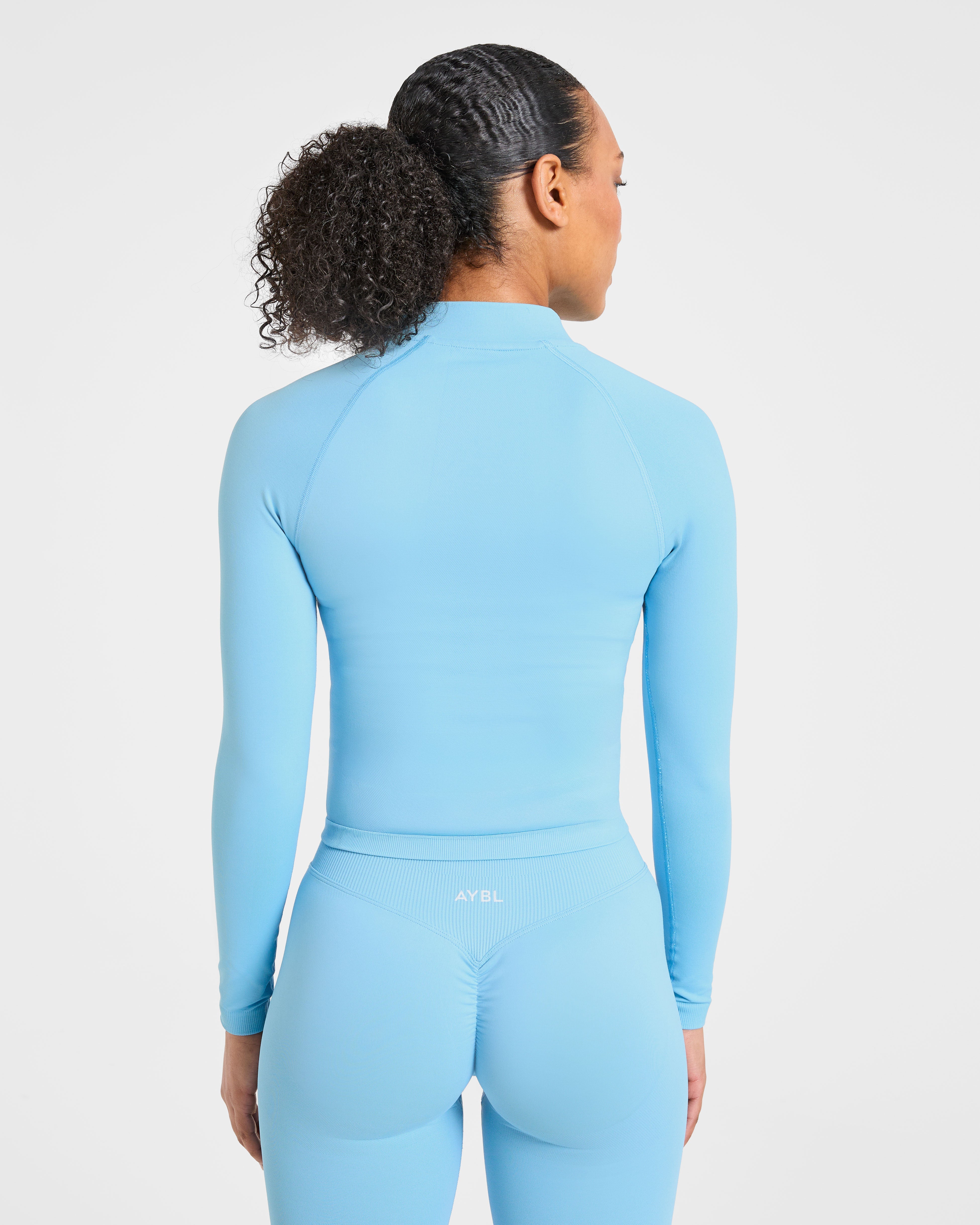 Enhance Seamless Jacket - Powder Blau