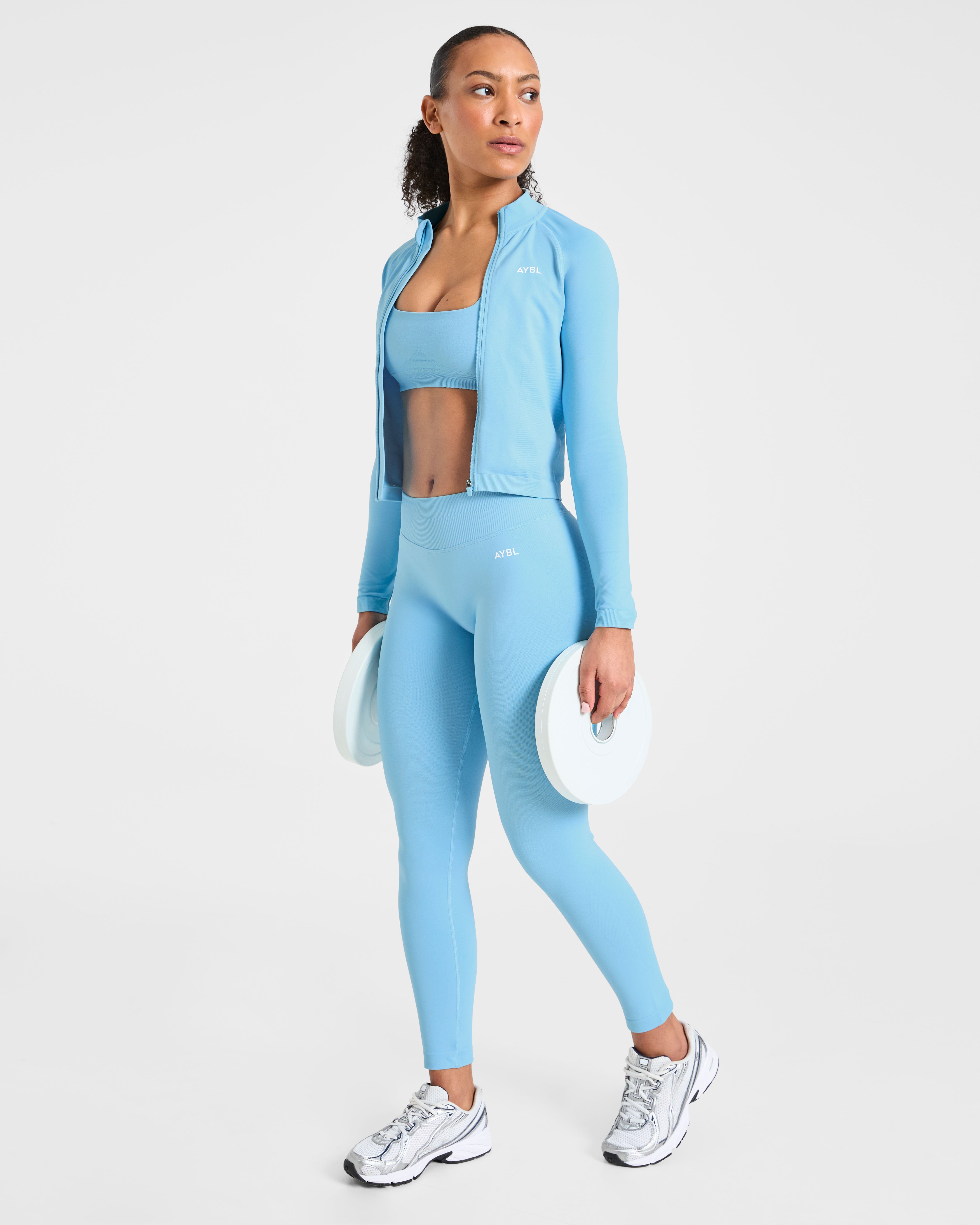 Enhance Seamless Leggings - Powder Blau