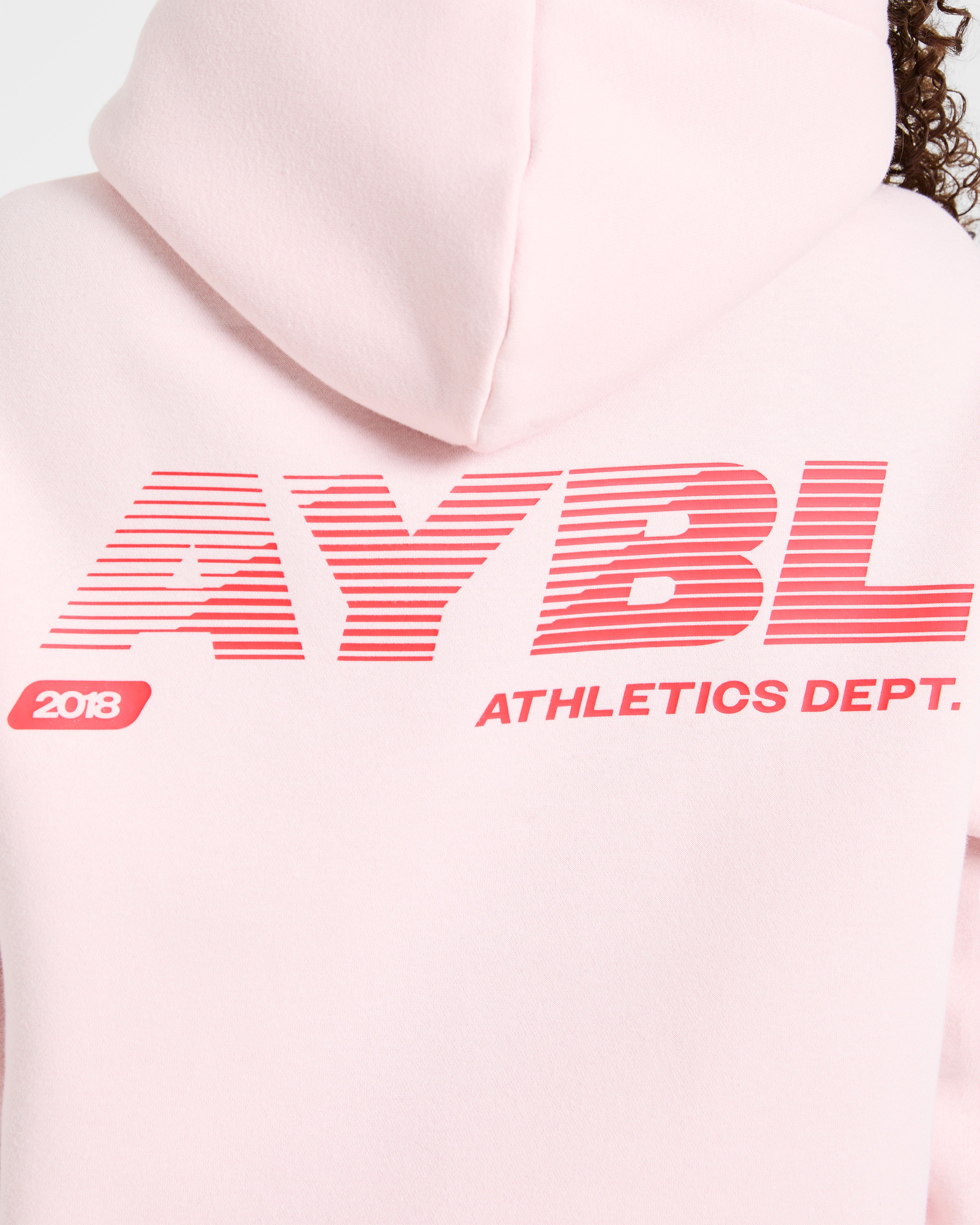 Athletics Dept Oversized Hoodie - Rosa