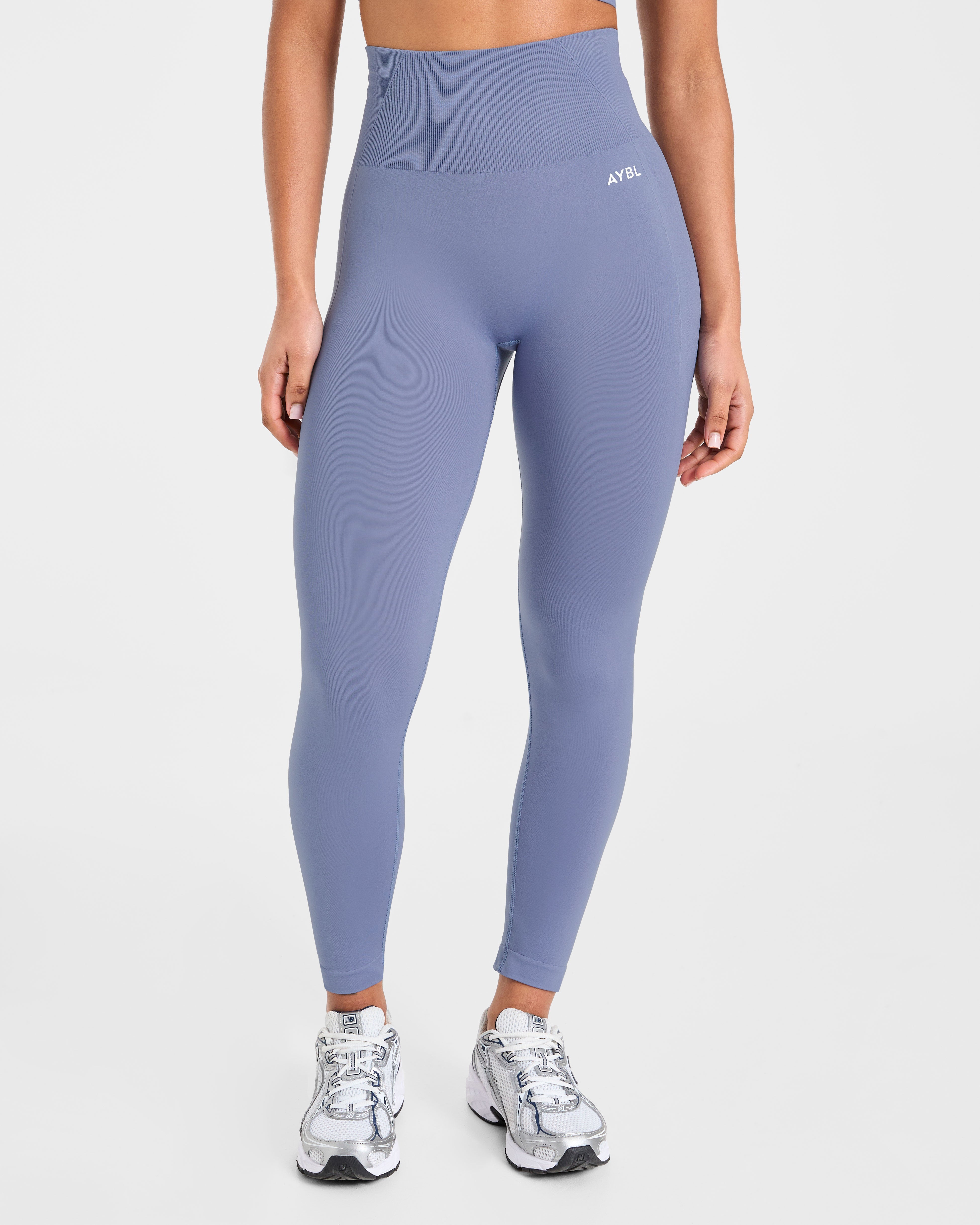 Empower Seamless Leggings - Slate Blau