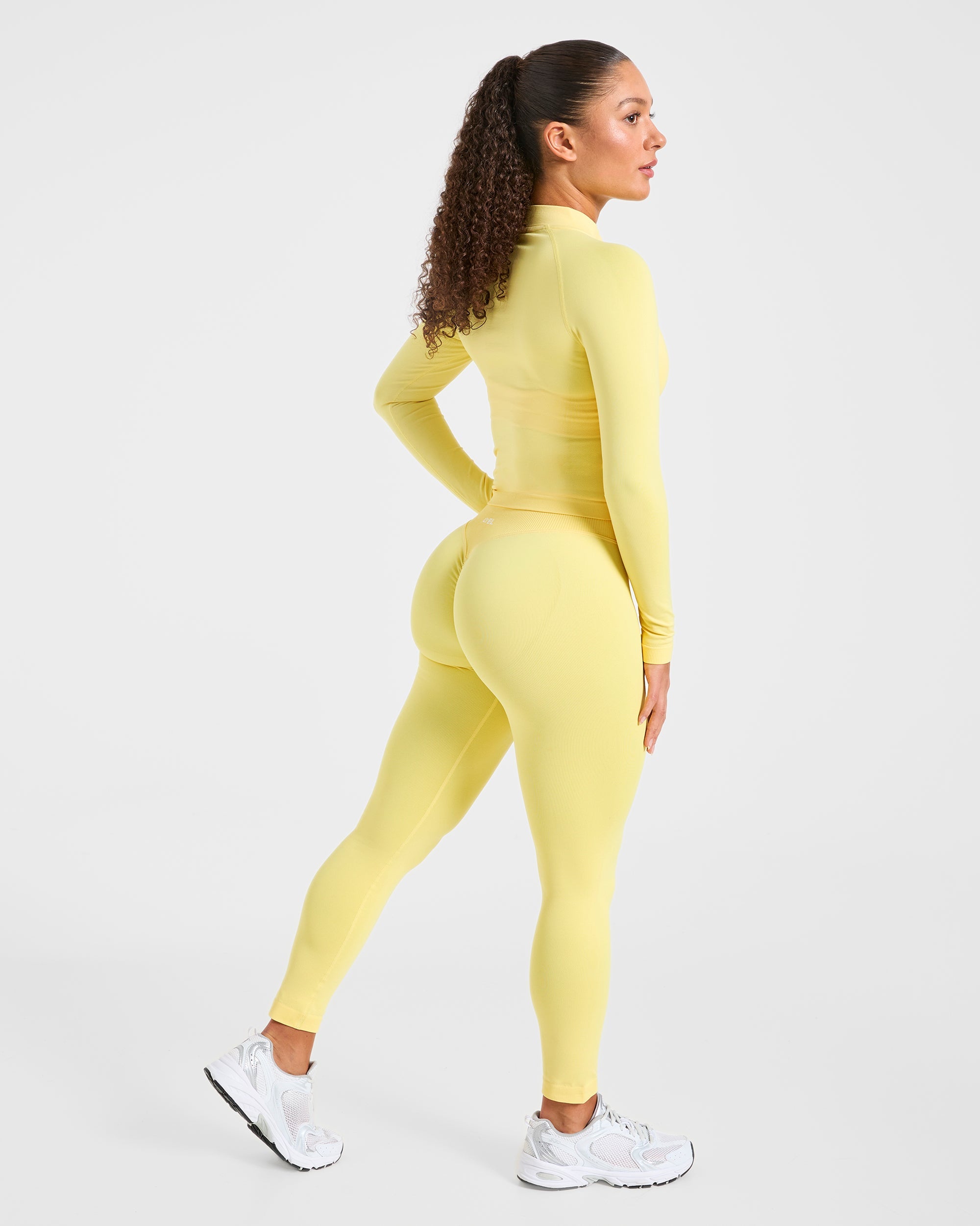Enhance Seamless Jacket - Bright Gelb