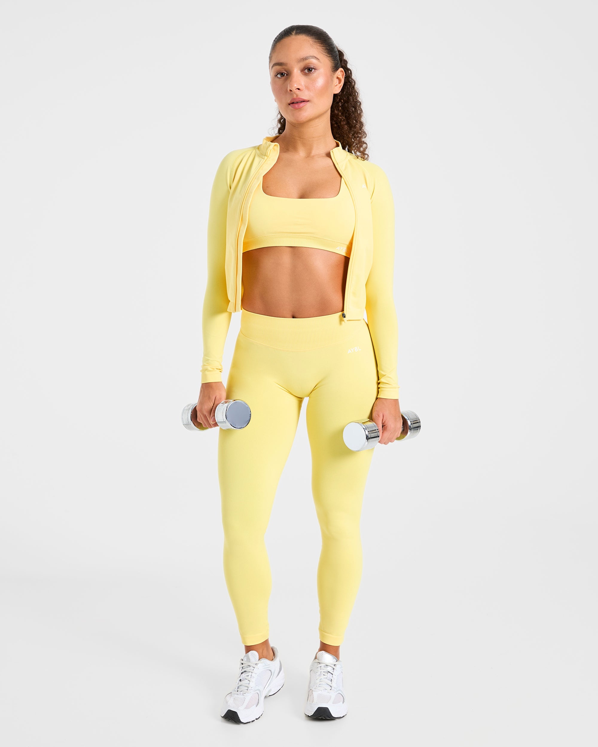Enhance Seamless Leggings - Bright Gelb