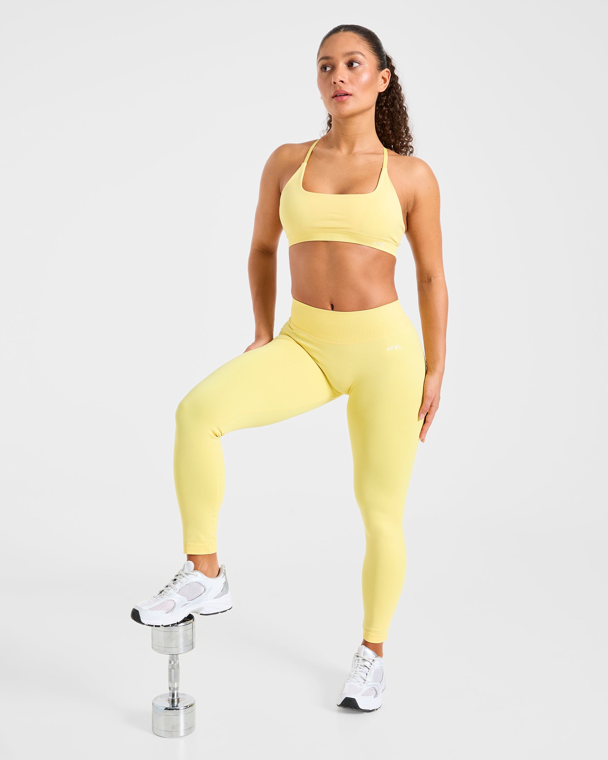 Enhance Seamless Leggings - Bright Gelb