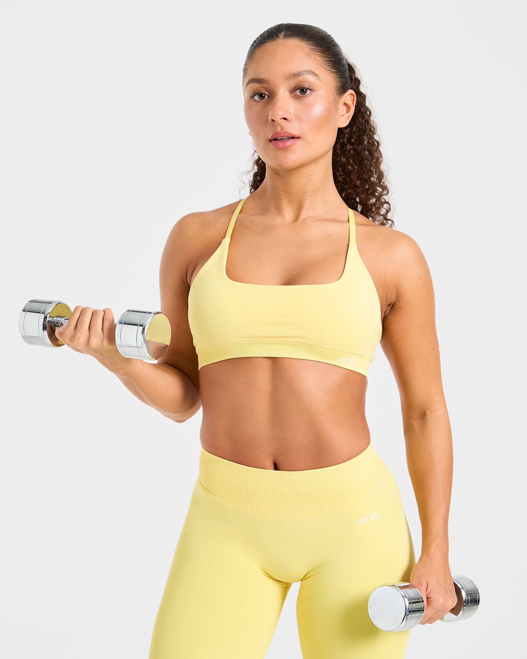 Enhance Seamless Sports Bra - Bright Gelb