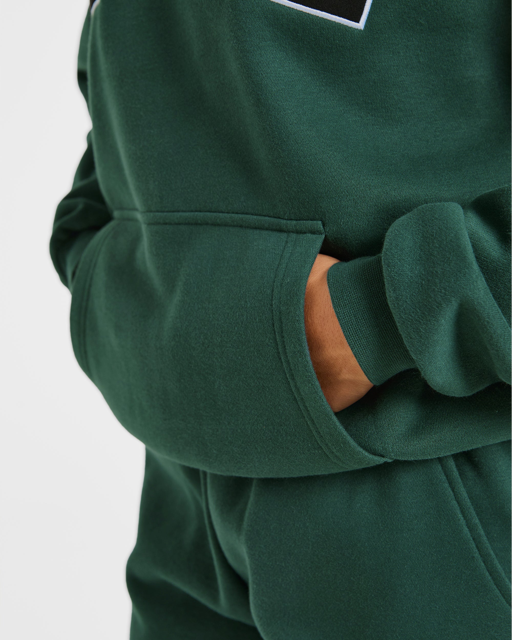 Varsity 2.0 Oversized Hoodie - Deep Forest