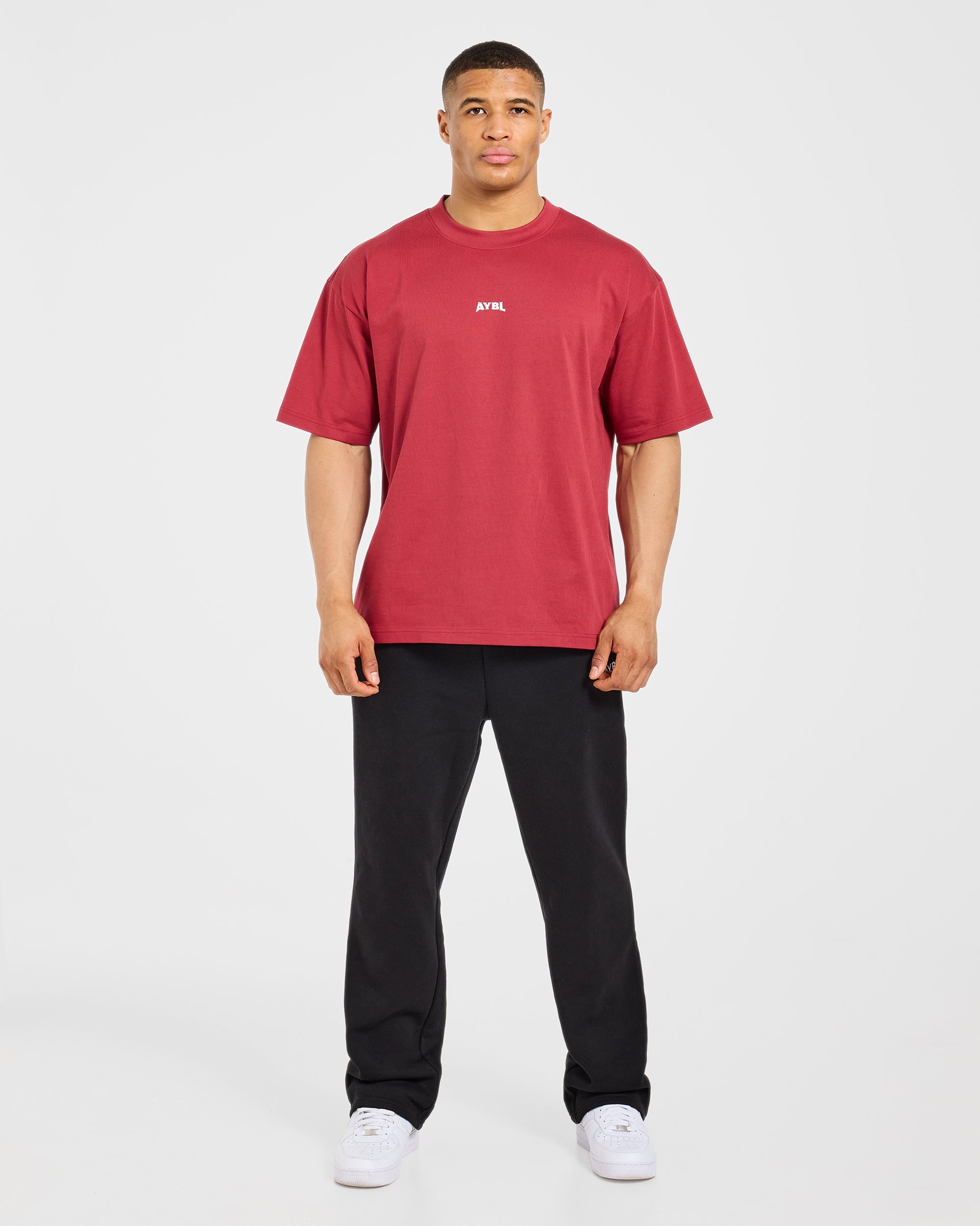 Wesley Vissers X Beyond Limits Oversized T Shirt - Rot