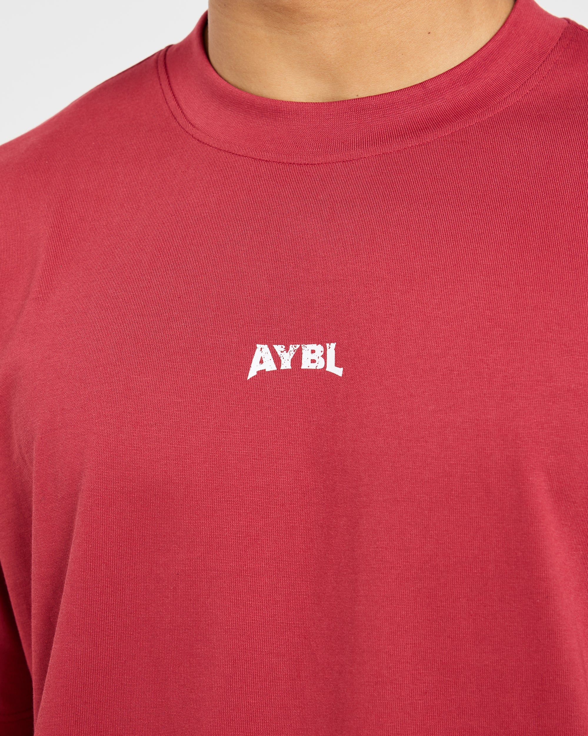 Wesley Vissers X Beyond Limits Oversized T Shirt - Rot