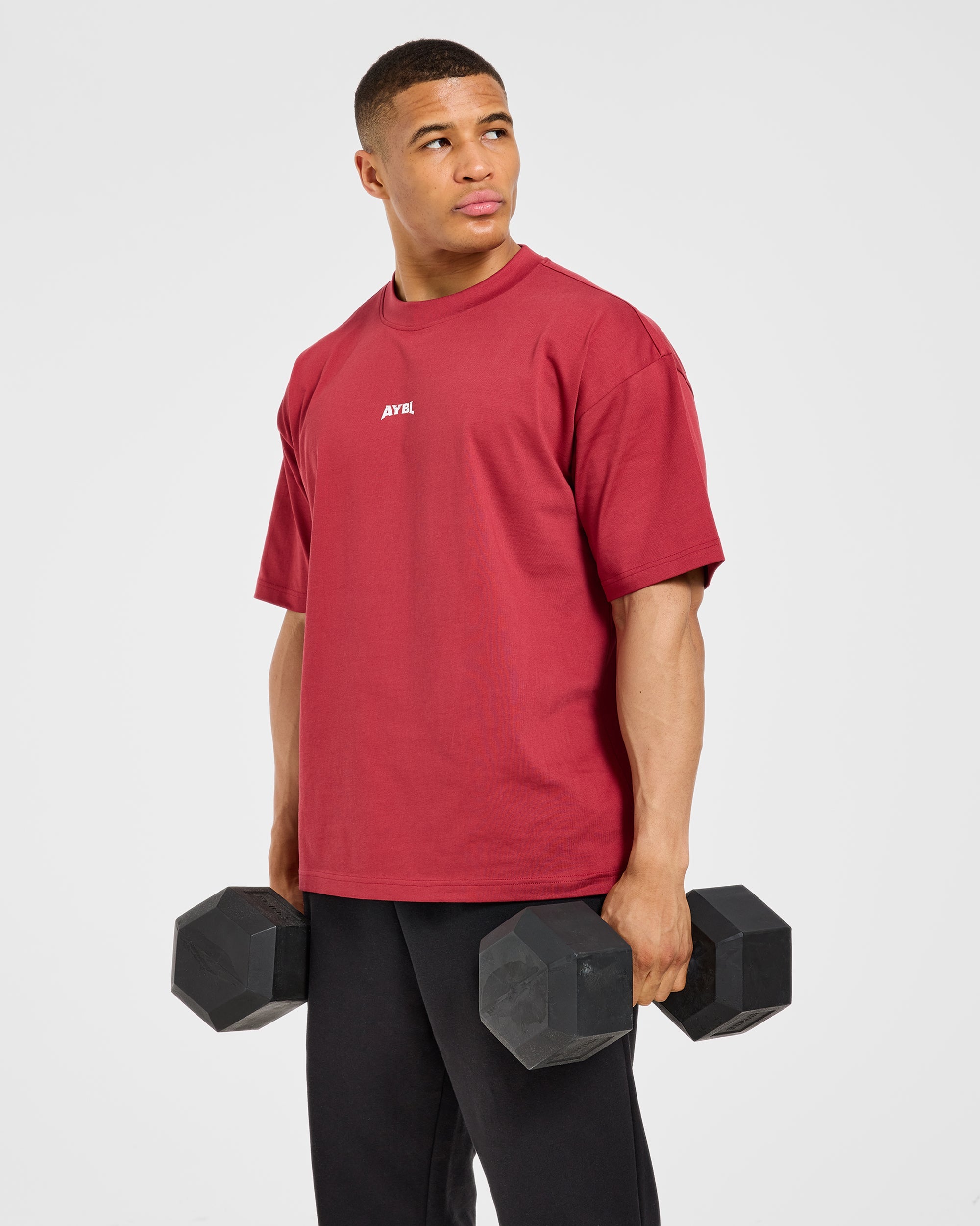 Wesley Vissers X Beyond Limits Oversized T Shirt - Rot
