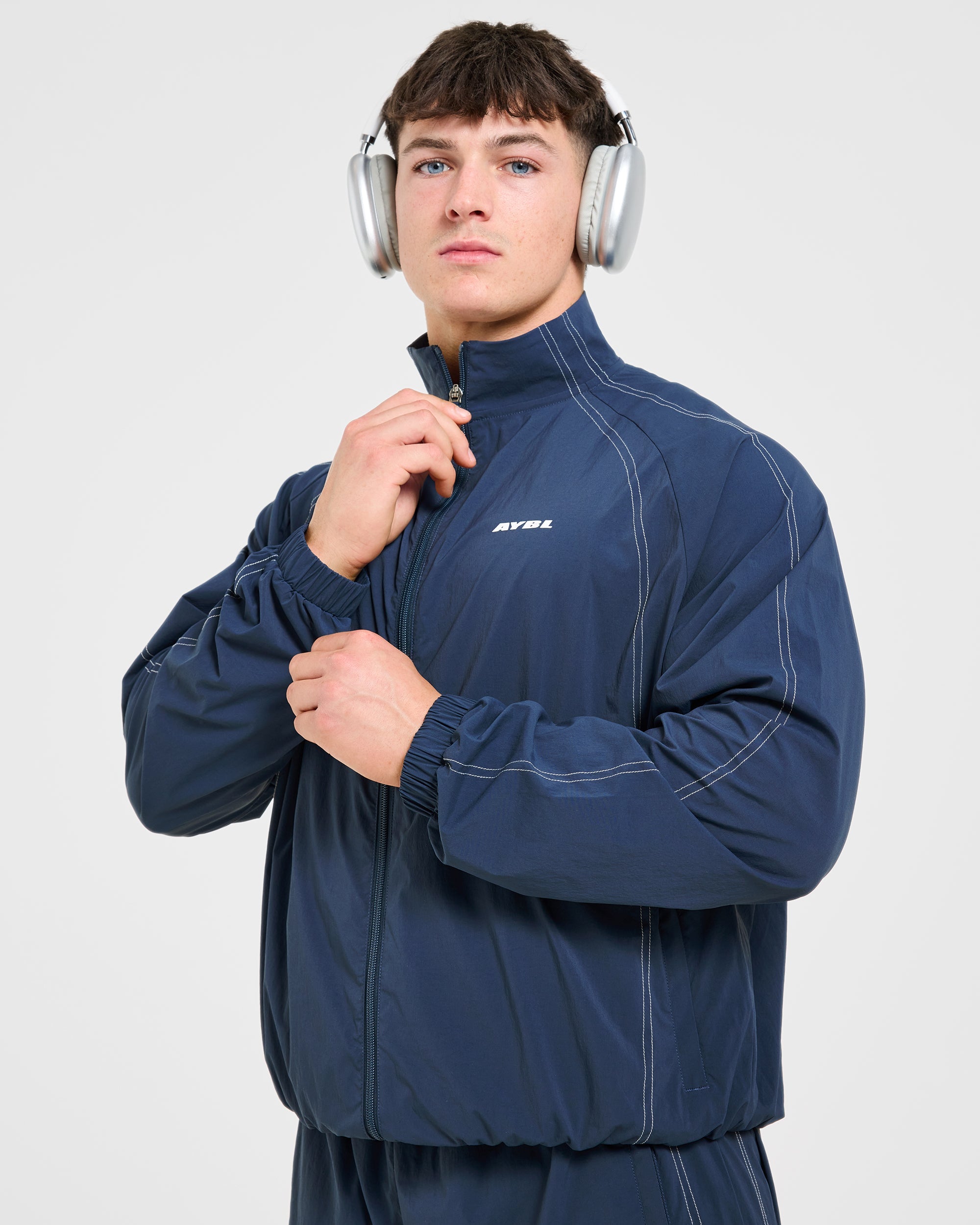 Restore Track Jacket - Navy Blau
